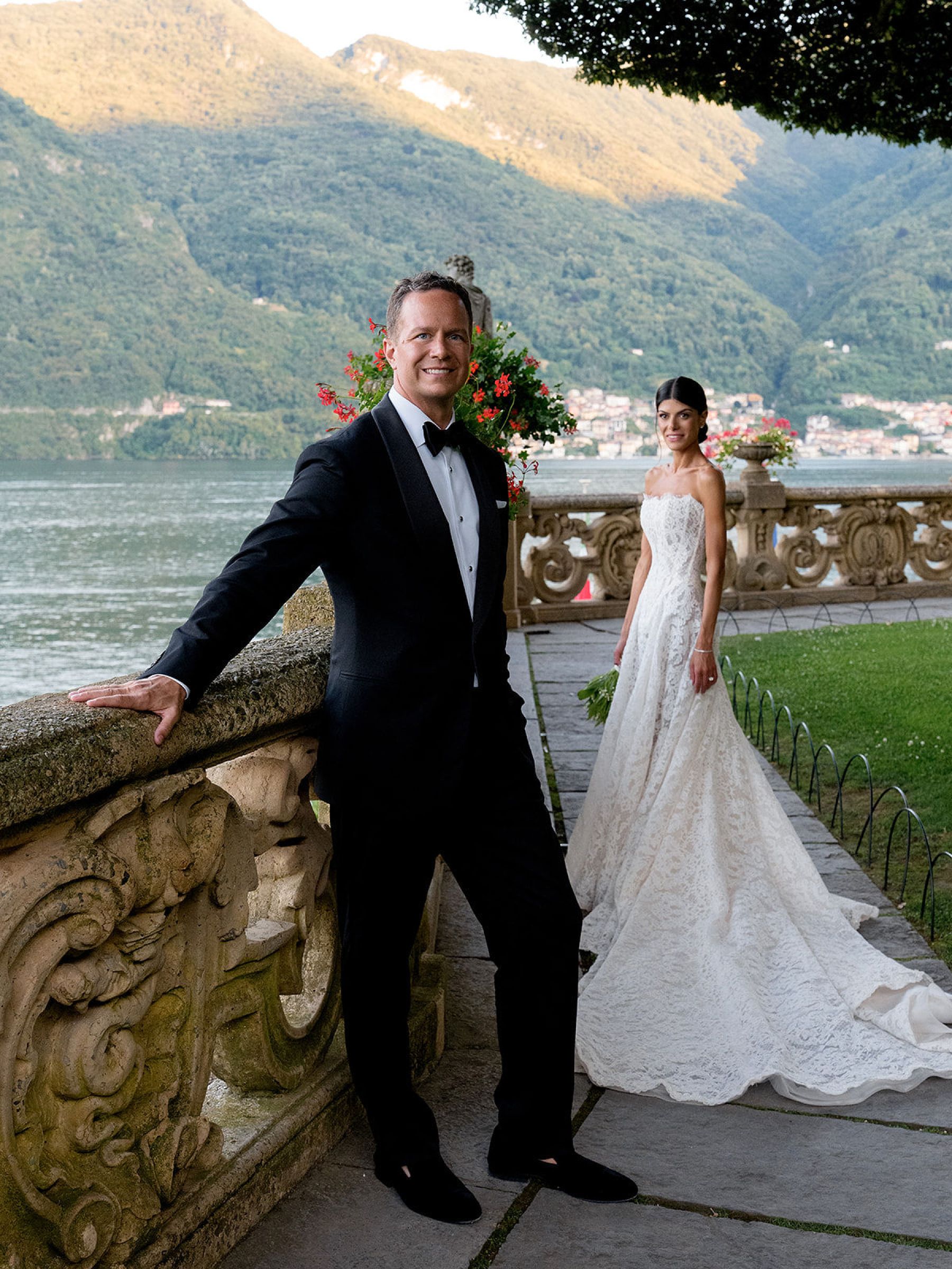 Nila and Mike's Timeless Lake Como Wedding at Villa Del Balbianello photo