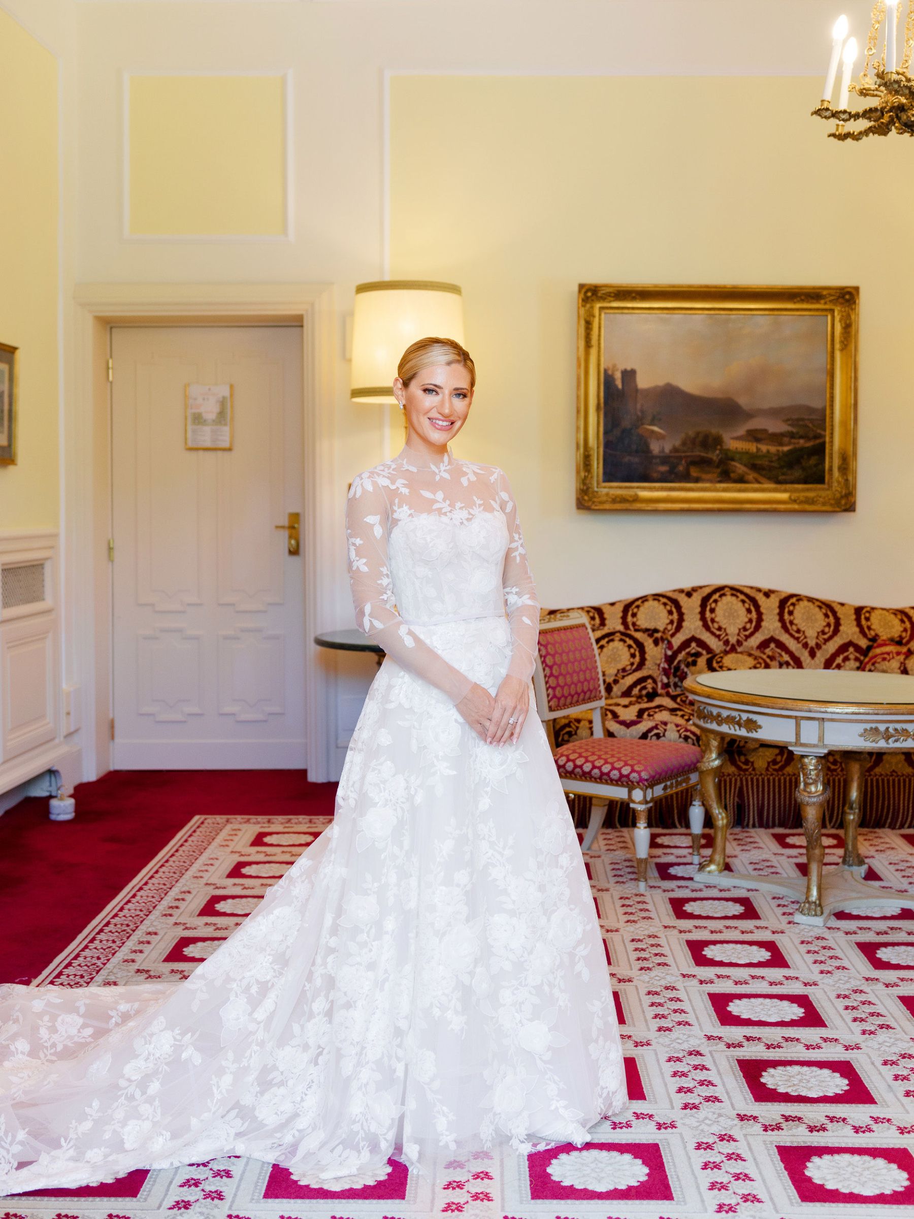 Jacquelyn &amp; Nick's Timeless Gatsby-Inspired Wedding at Villa Erba photo