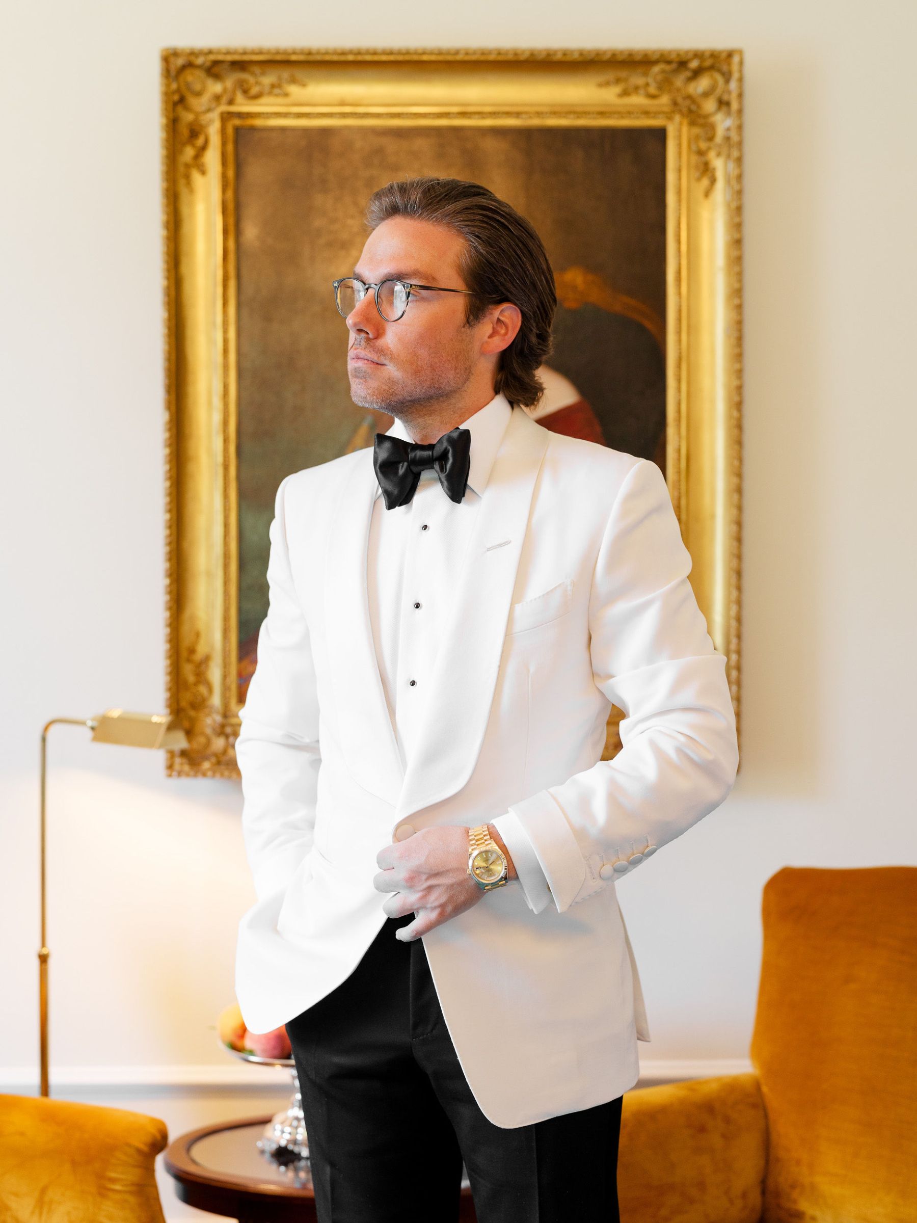 Jacquelyn &amp; Nick's Timeless Gatsby-Inspired Wedding at Villa Erba photo