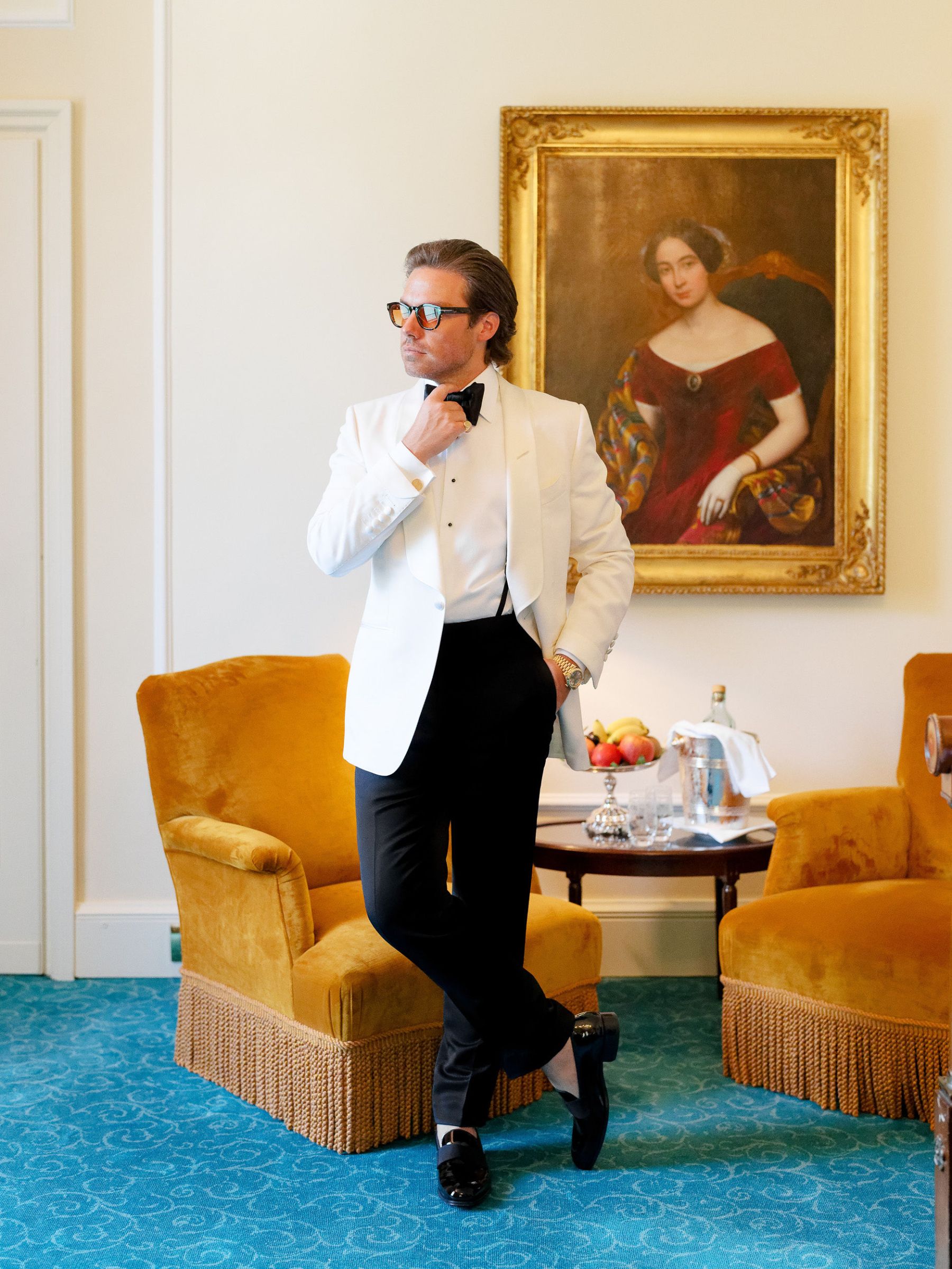 Jacquelyn &amp; Nick's Timeless Gatsby-Inspired Wedding at Villa Erba photo