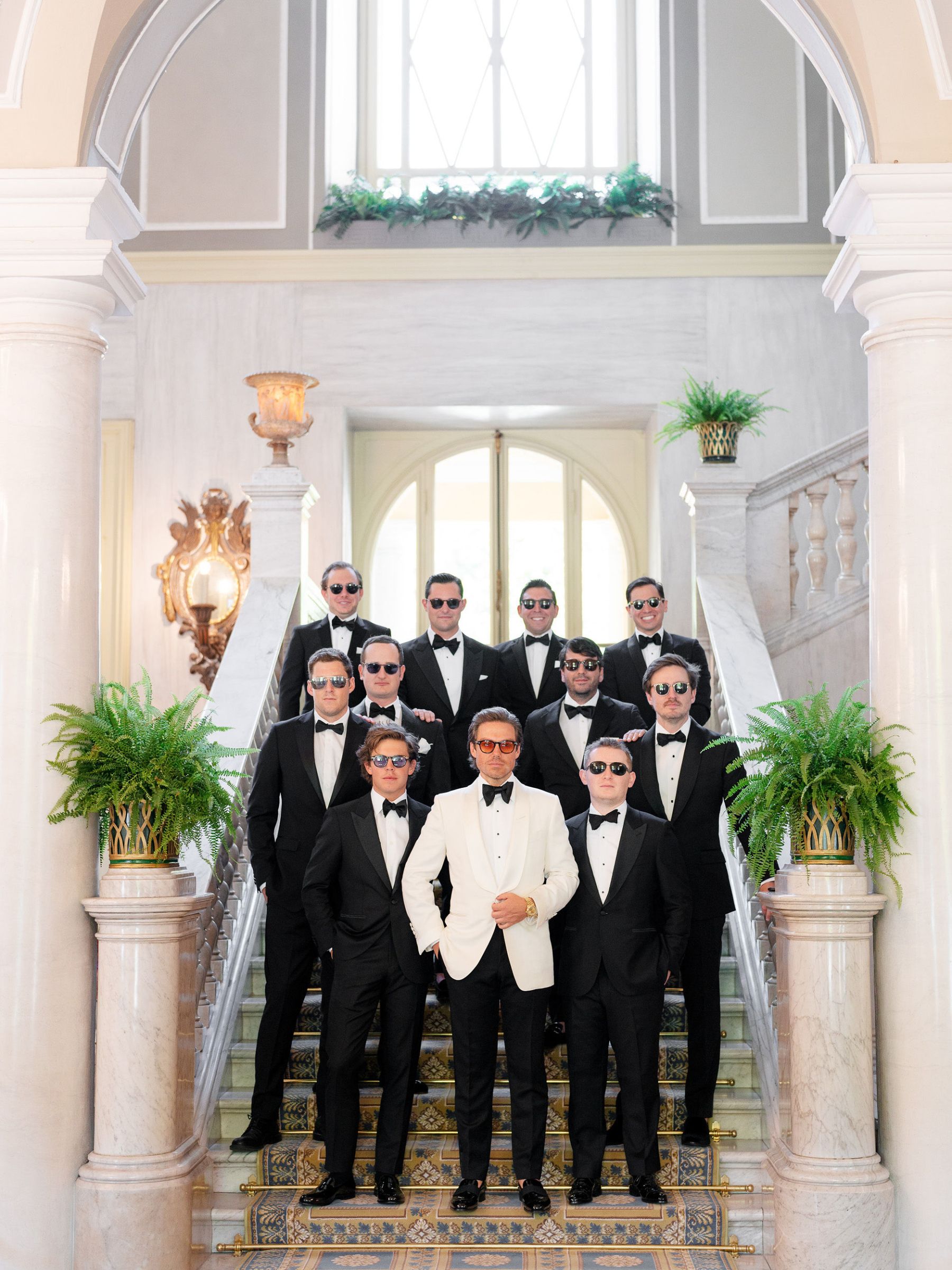 Jacquelyn &amp; Nick's Timeless Gatsby-Inspired Wedding at Villa Erba photo