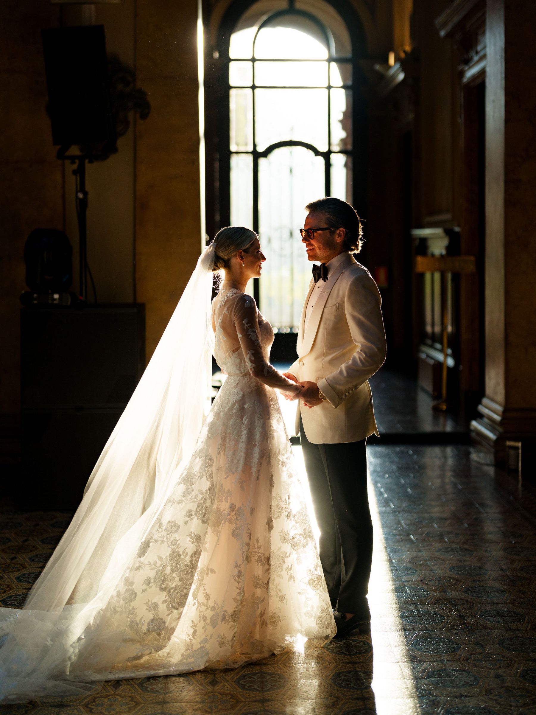 Jacquelyn &amp; Nick's Timeless Gatsby-Inspired Wedding at Villa Erba photo