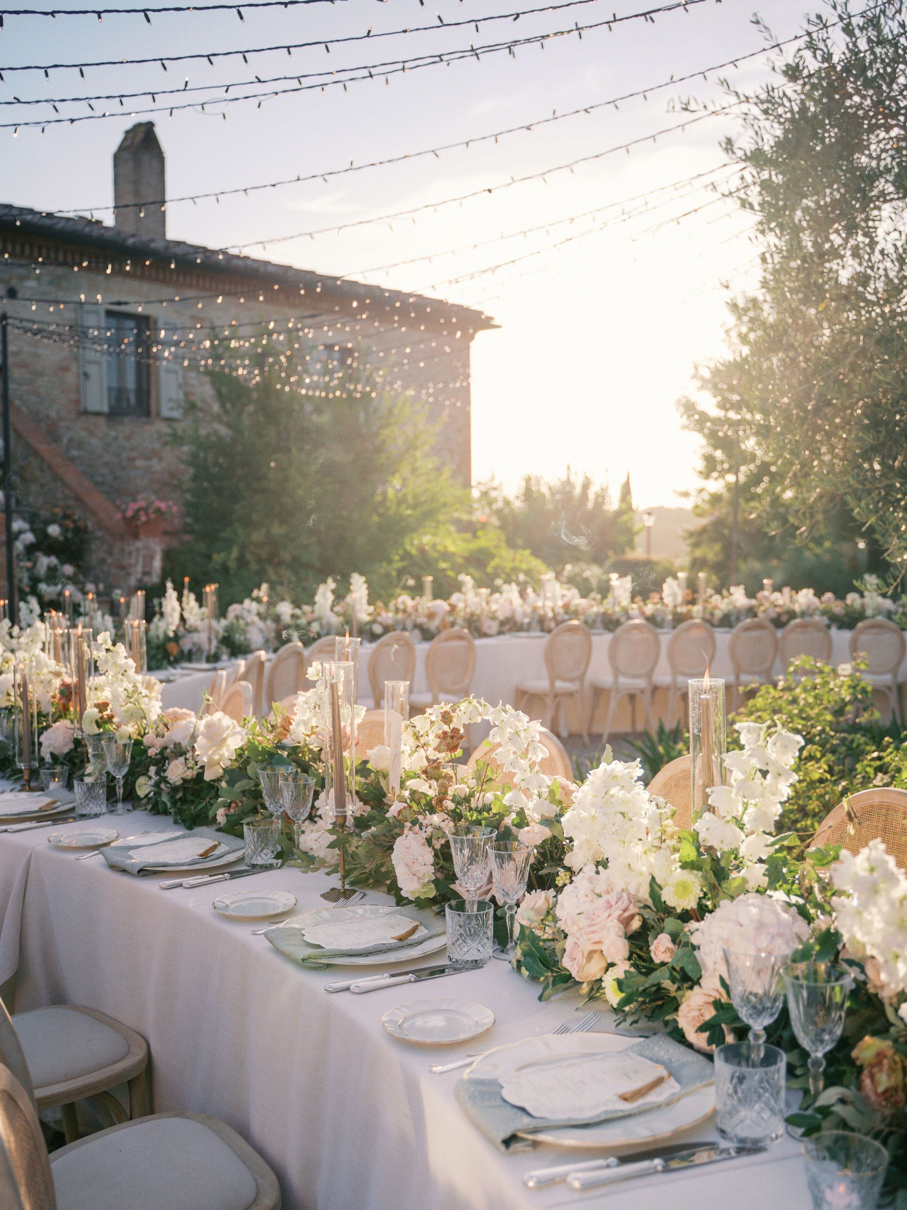 Vines, Vows &amp; Vintage Blooms: Hannah &amp; Timothy's Tuscan Wedding at Ombroneta photo