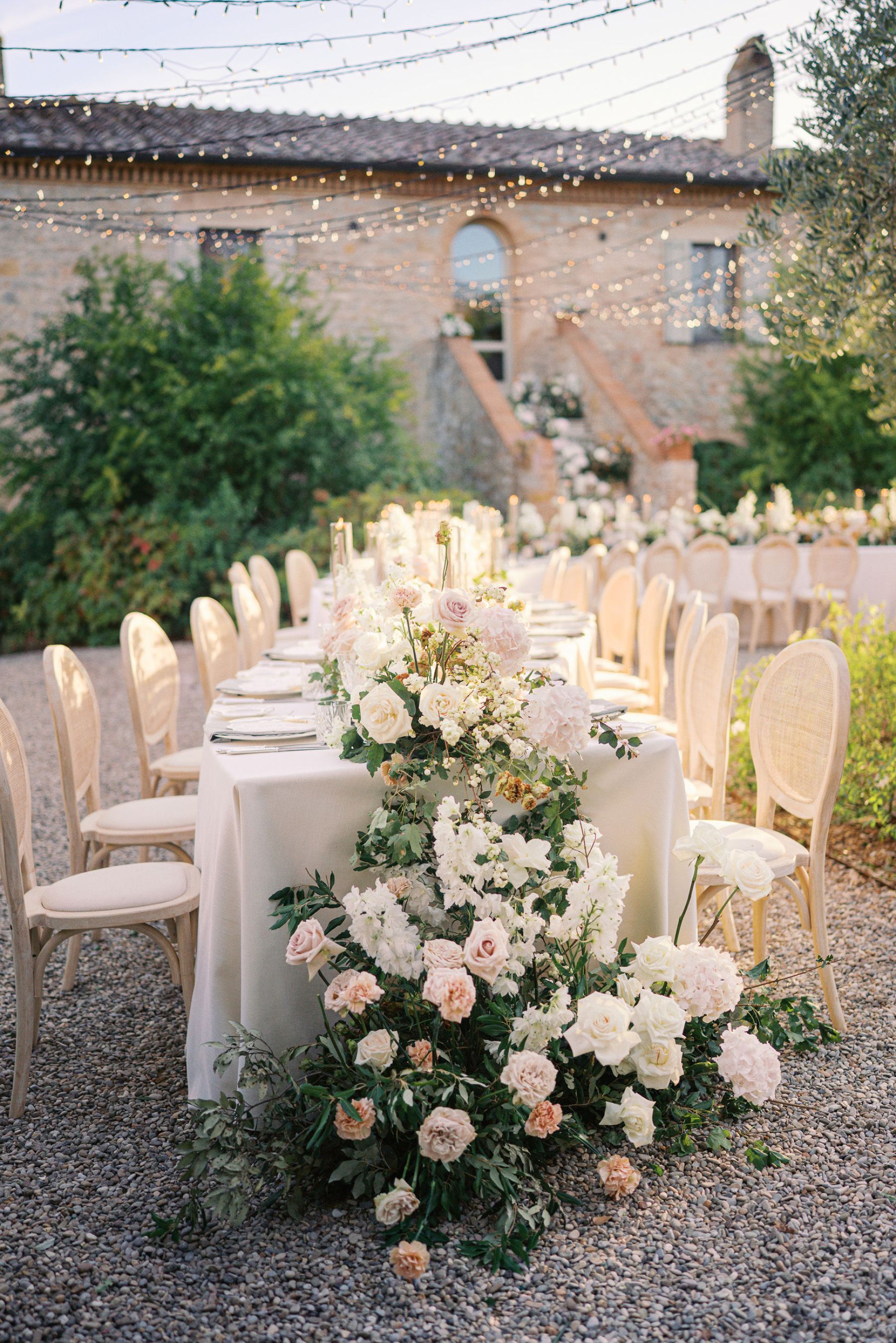 Vines, Vows &amp; Vintage Blooms: Hannah &amp; Timothy's Tuscan Wedding at Ombroneta photo