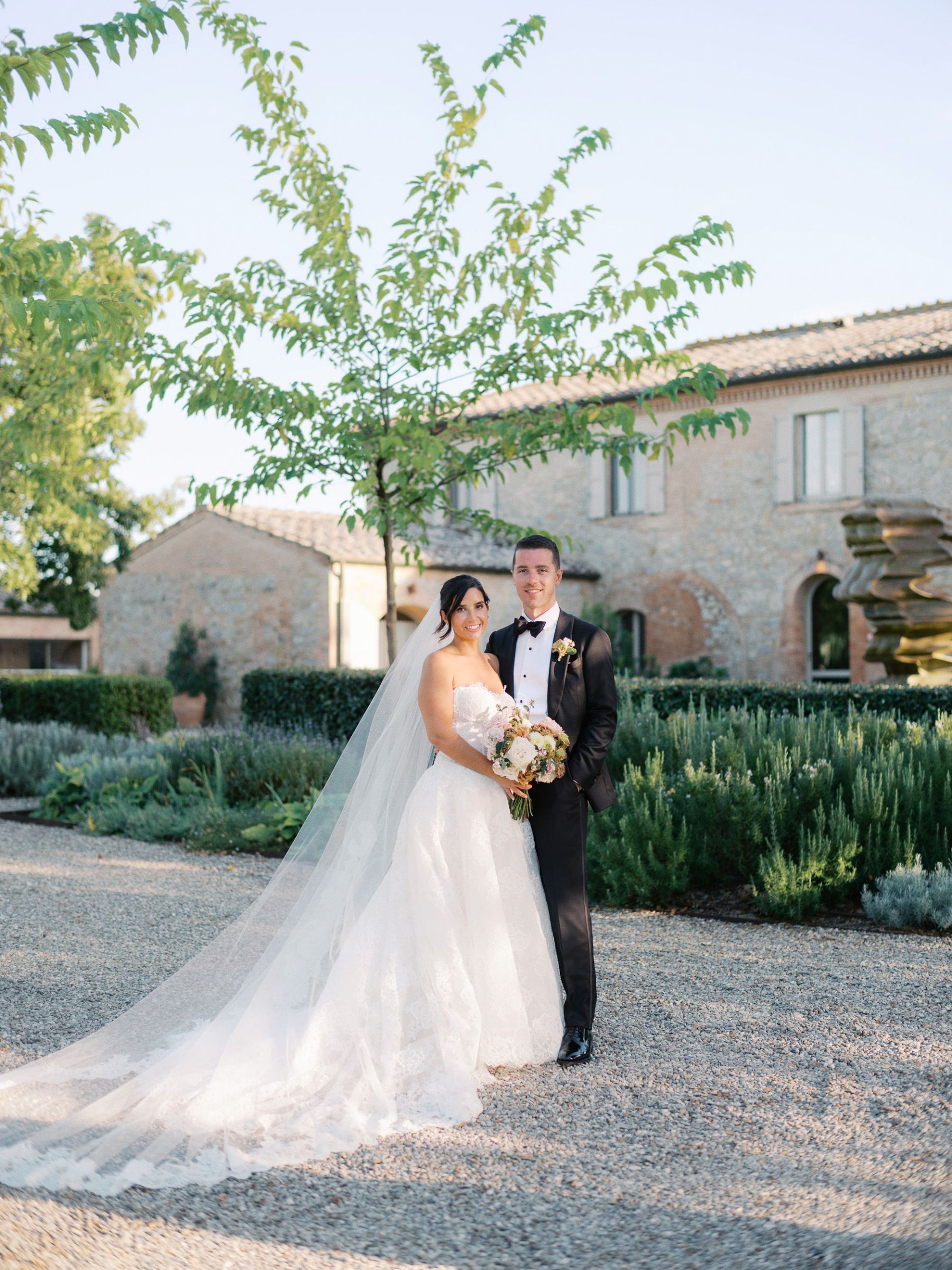Vines, Vows &amp; Vintage Blooms: Hannah &amp; Timothy's Tuscan Wedding at Ombroneta photo