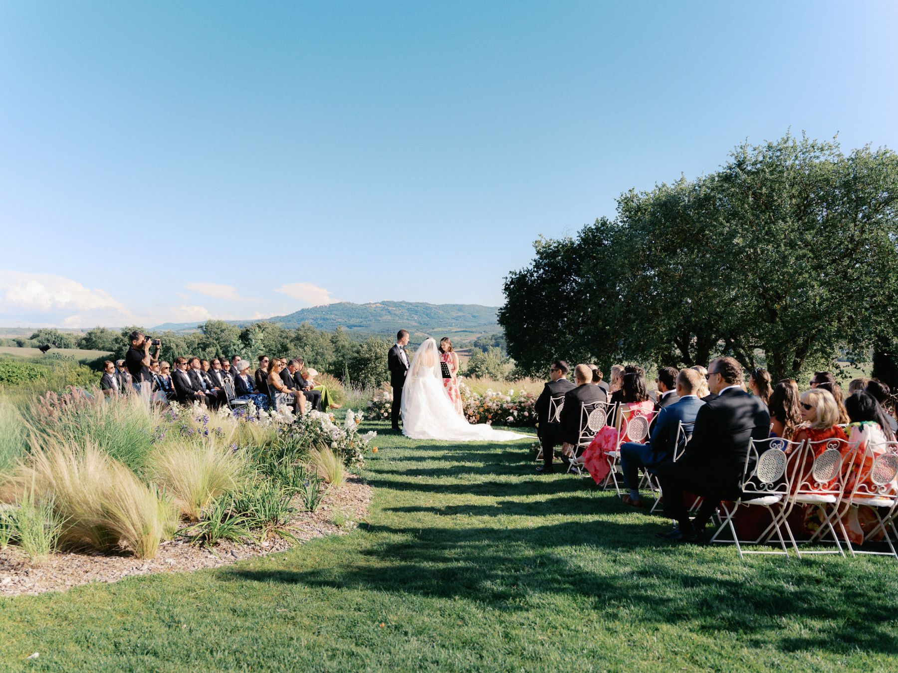 Vines, Vows &amp; Vintage Blooms: Hannah &amp; Timothy's Tuscan Wedding at Ombroneta photo