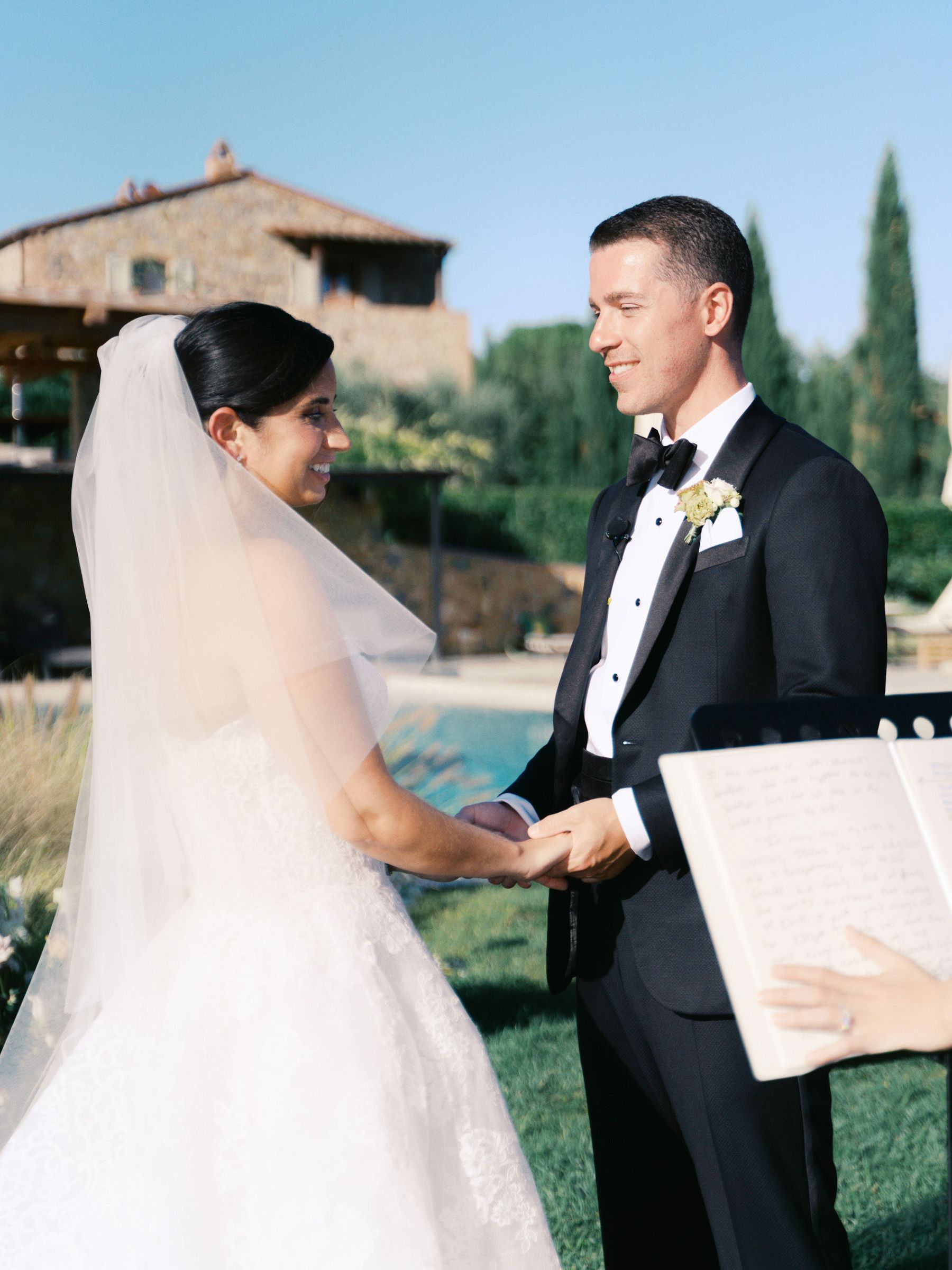 Vines, Vows &amp; Vintage Blooms: Hannah &amp; Timothy's Tuscan Wedding at Ombroneta photo