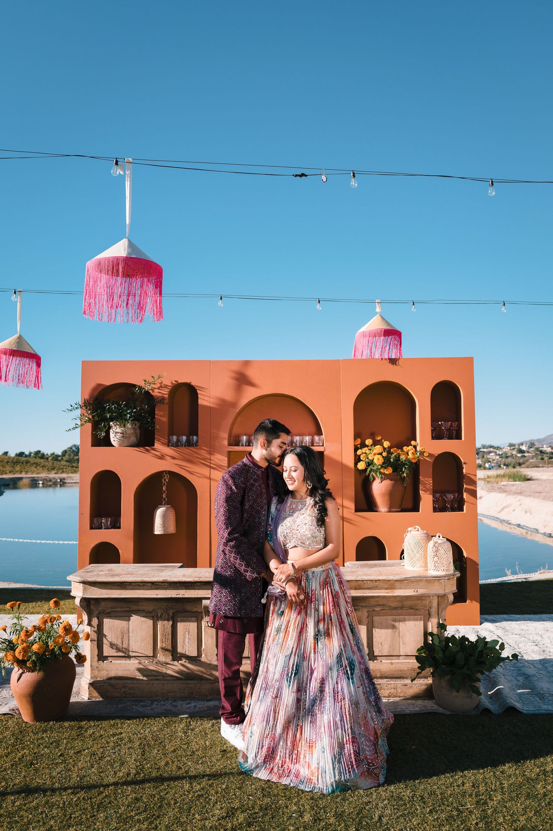 Zoey &amp; Deven's Elegant Indian Wedding at Mount Palomar Winery photo