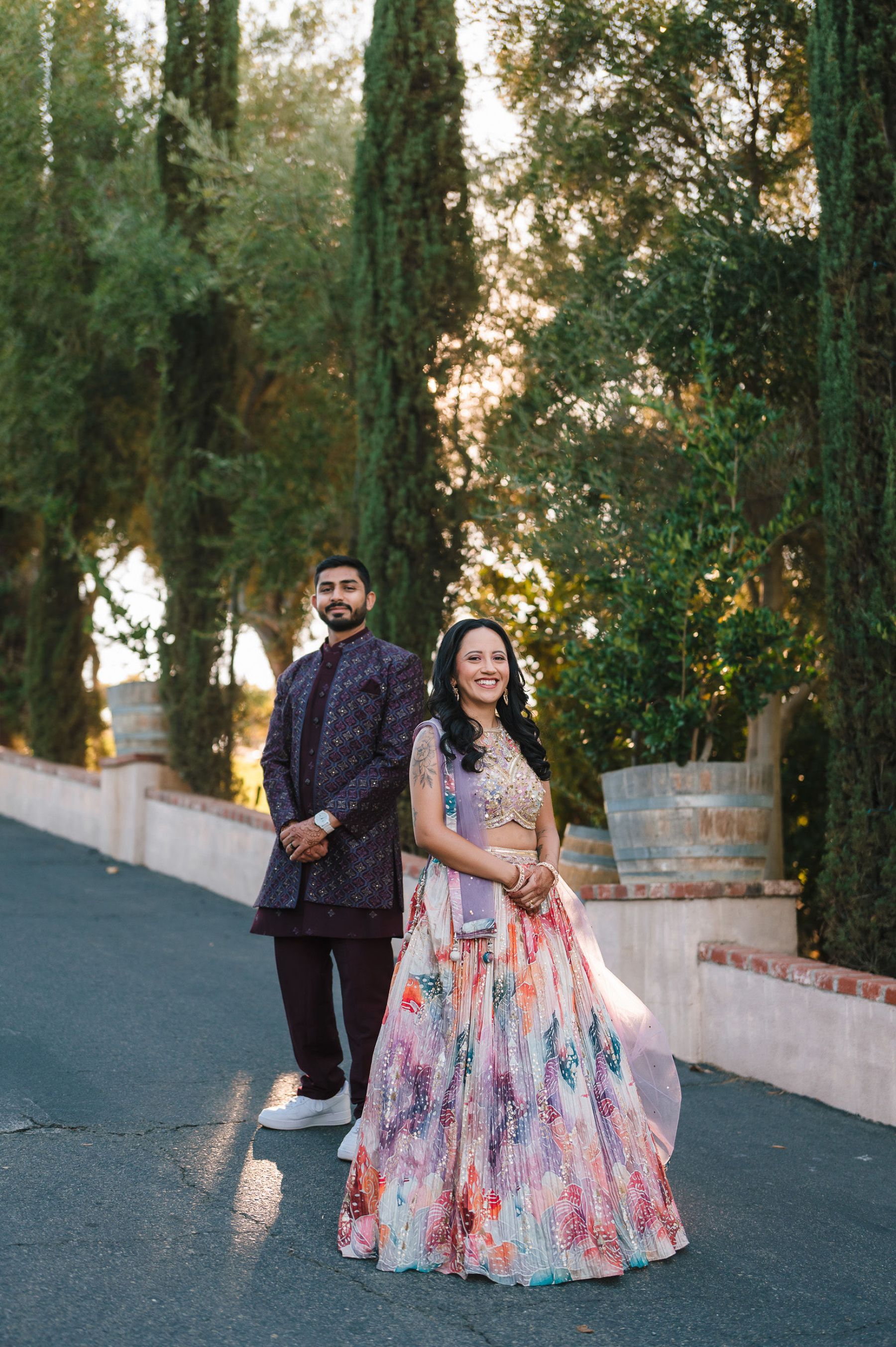 Zoey &amp; Deven's Elegant Indian Wedding at Mount Palomar Winery photo