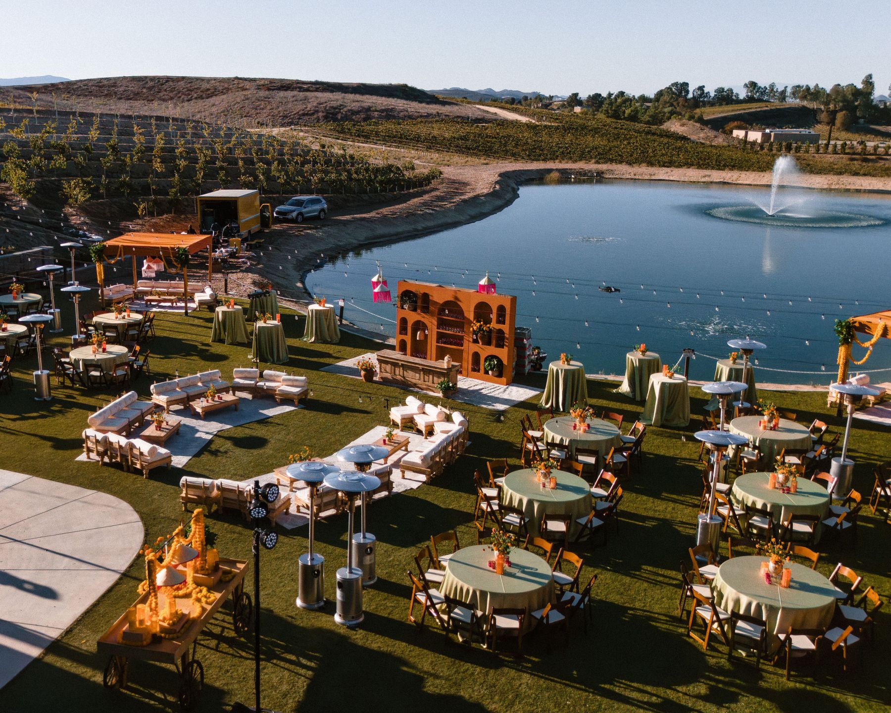 Zoey &amp; Deven's Elegant Indian Wedding at Mount Palomar Winery photo