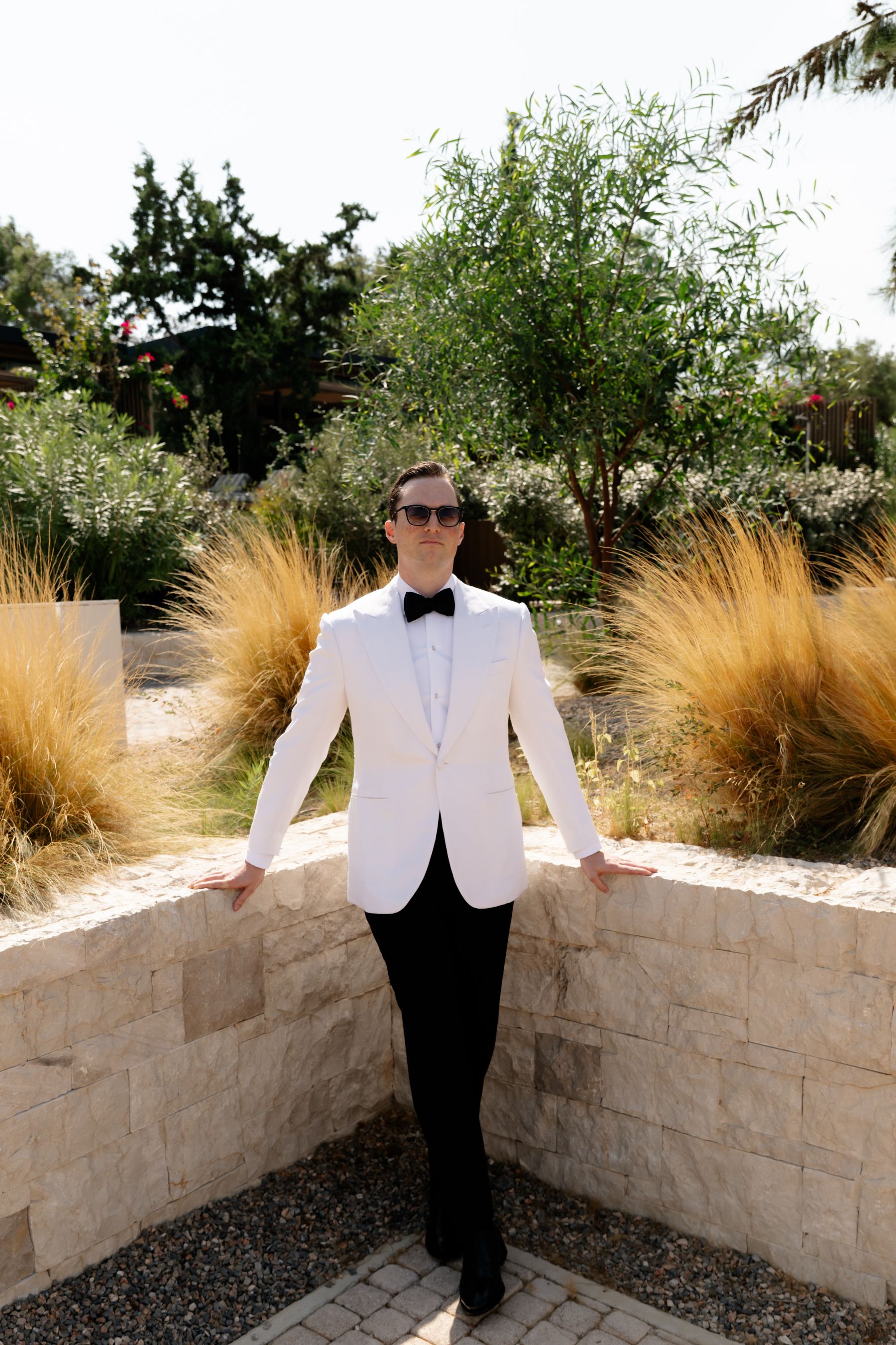 Alexis &amp; Matthew's Dream Wedding at Island Resort Athens Riviera: Romance, Tarot, and The City of the Gods photo