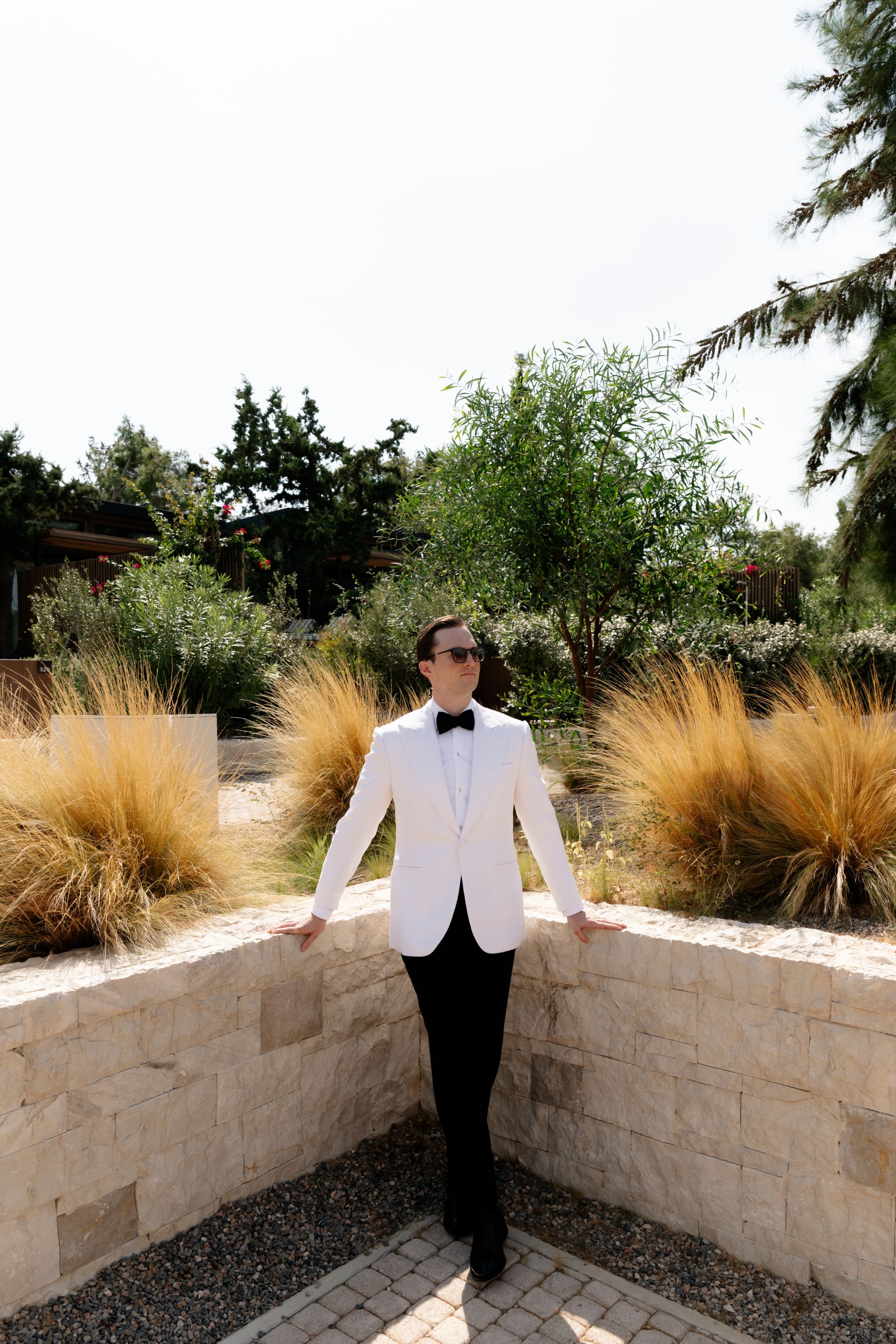 Alexis &amp; Matthew's Dream Wedding at Island Resort Athens Riviera: Romance, Tarot, and The City of the Gods photo