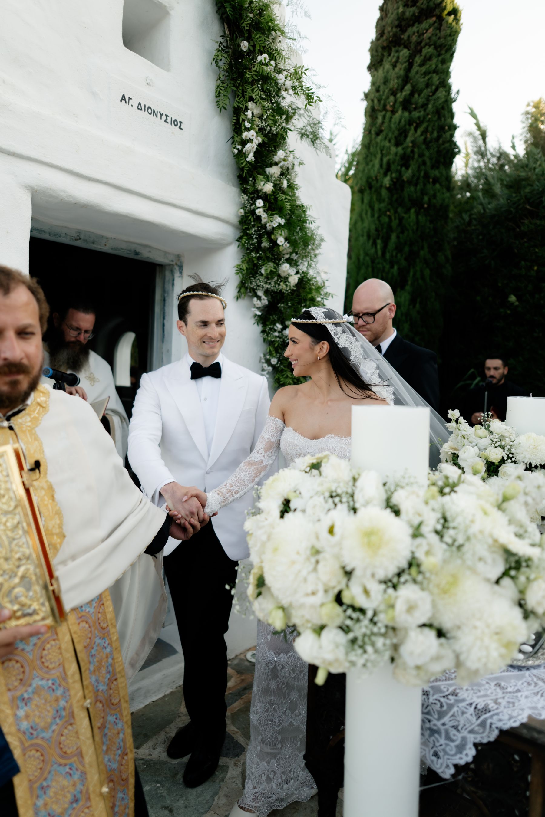 Alexis &amp; Matthew's Dream Wedding at Island Resort Athens Riviera: Romance, Tarot, and The City of the Gods photo