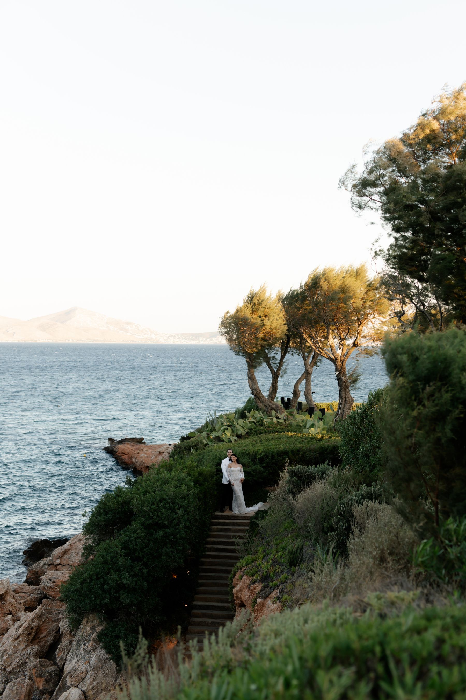 Alexis &amp; Matthew's Dream Wedding at Island Resort Athens Riviera: Romance, Tarot, and The City of the Gods photo