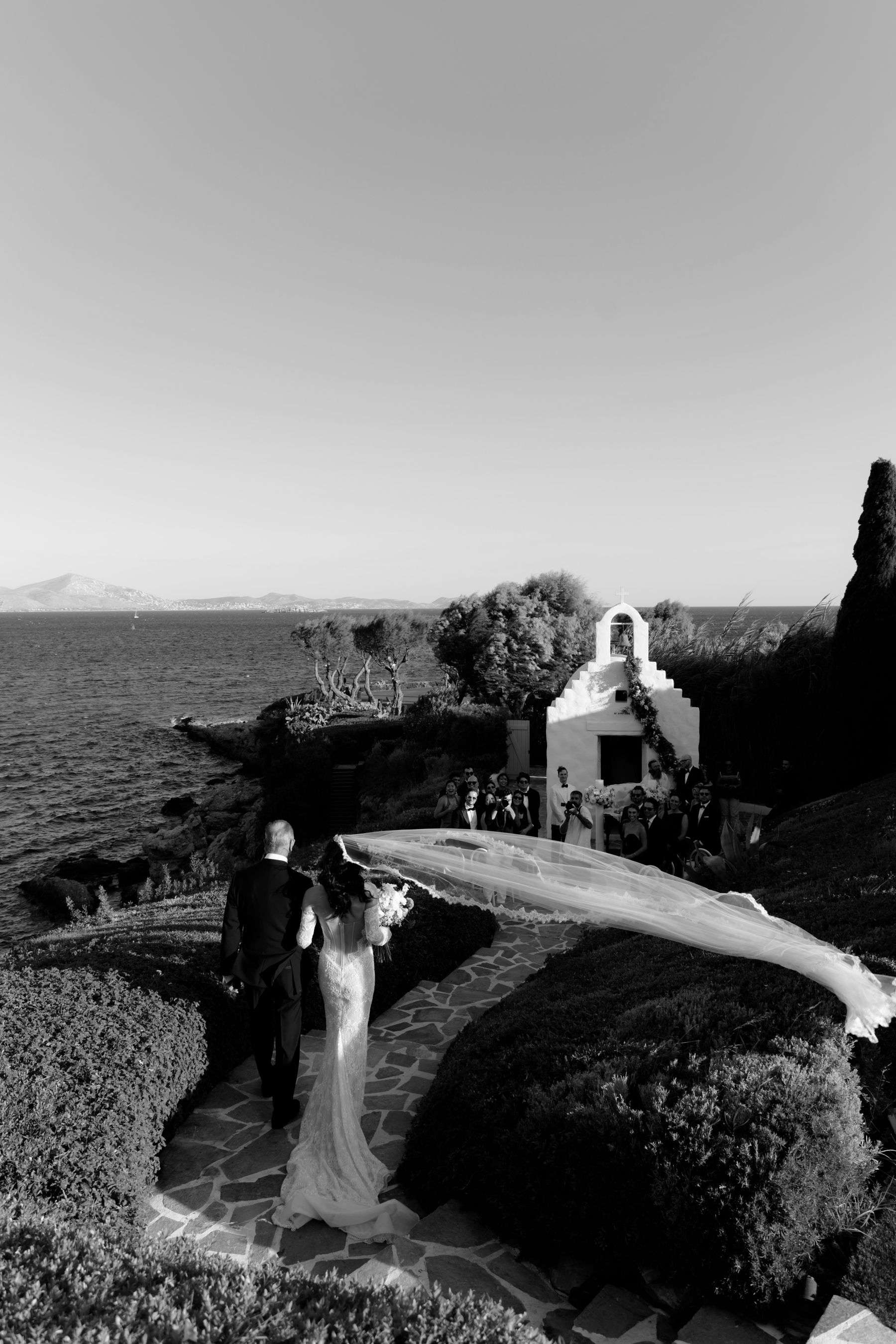 Alexis &amp; Matthew's Dream Wedding at Island Resort Athens Riviera: Romance, Tarot, and The City of the Gods photo