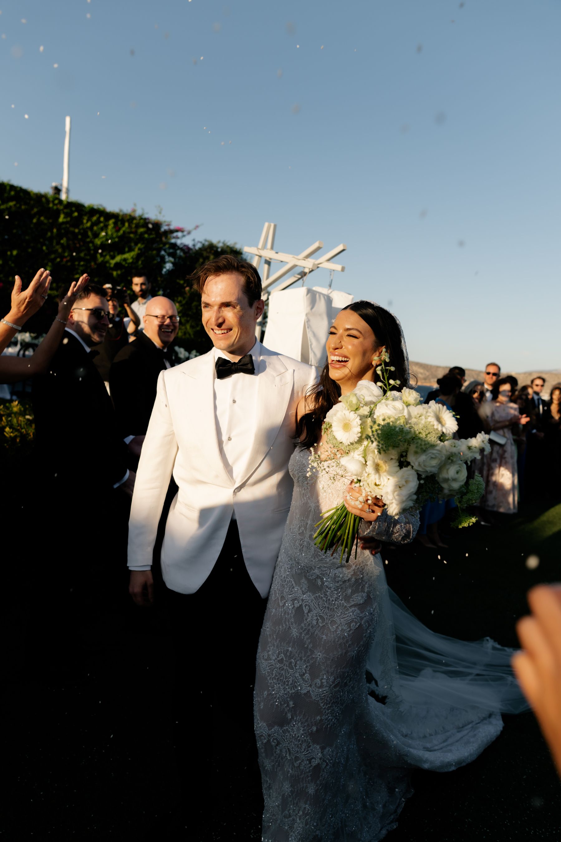 Alexis &amp; Matthew's Dream Wedding at Island Resort Athens Riviera: Romance, Tarot, and The City of the Gods photo