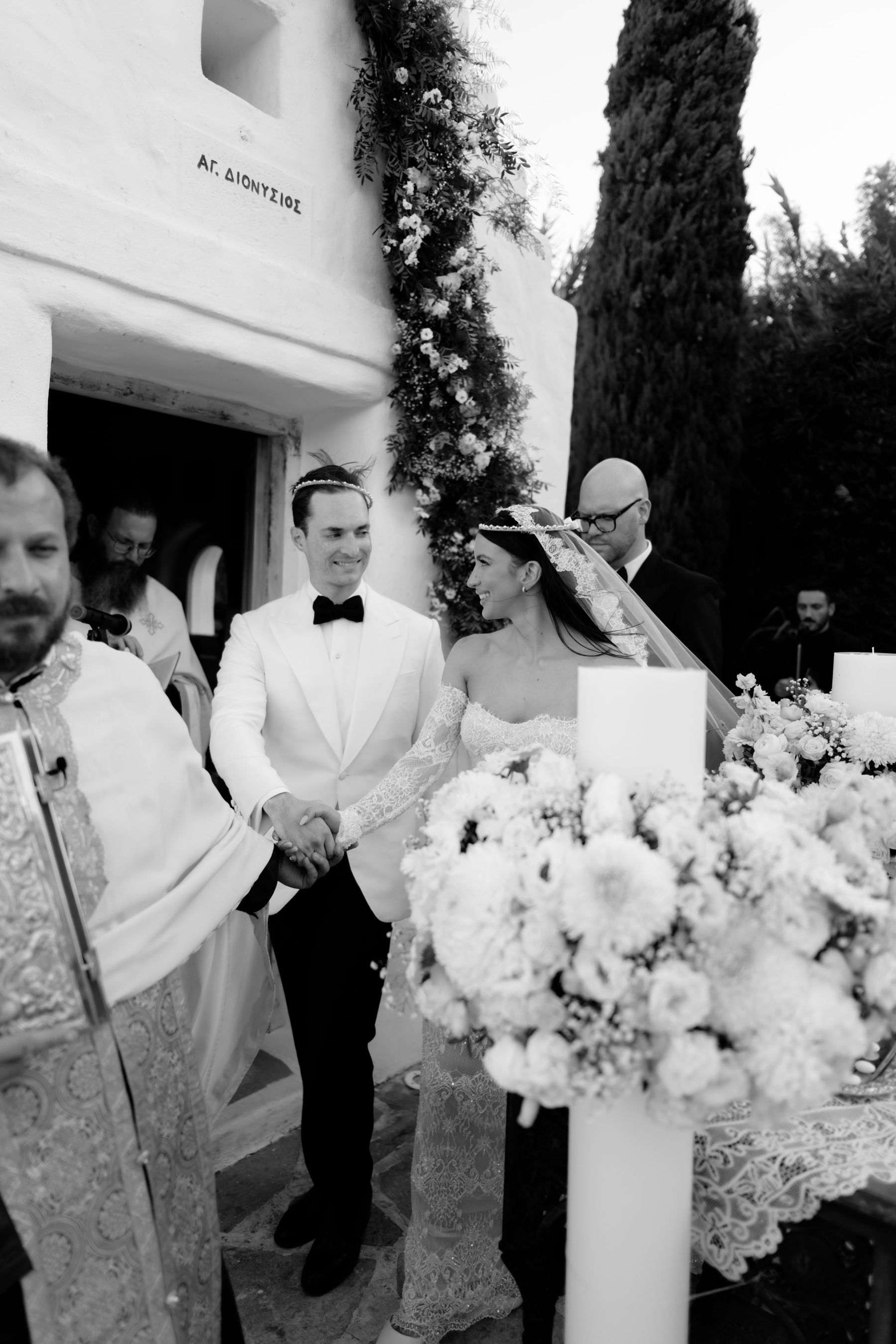 Alexis &amp; Matthew's Dream Wedding at Island Resort Athens Riviera: Romance, Tarot, and The City of the Gods photo