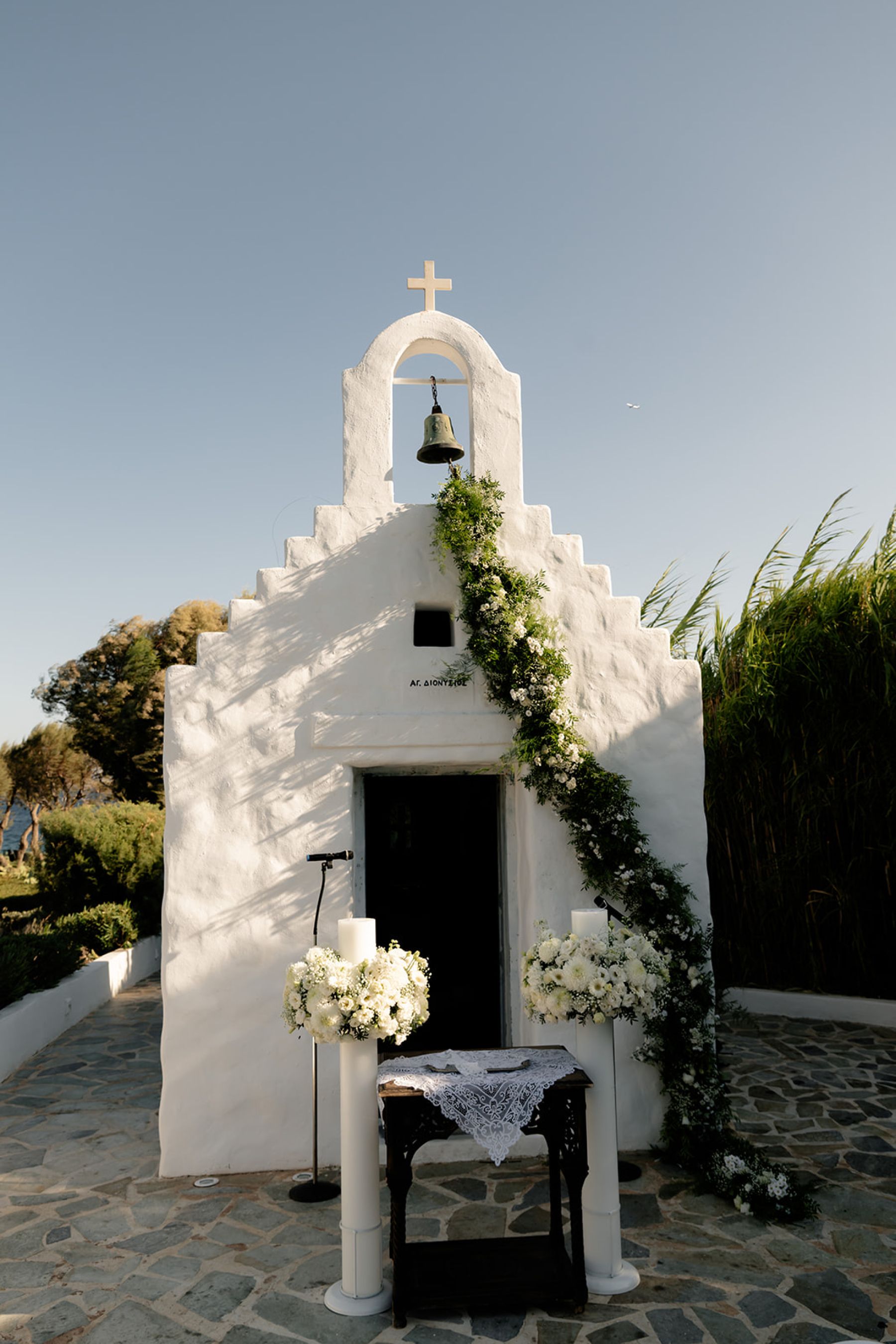 Alexis &amp; Matthew's Dream Wedding at Island Resort Athens Riviera: Romance, Tarot, and The City of the Gods photo