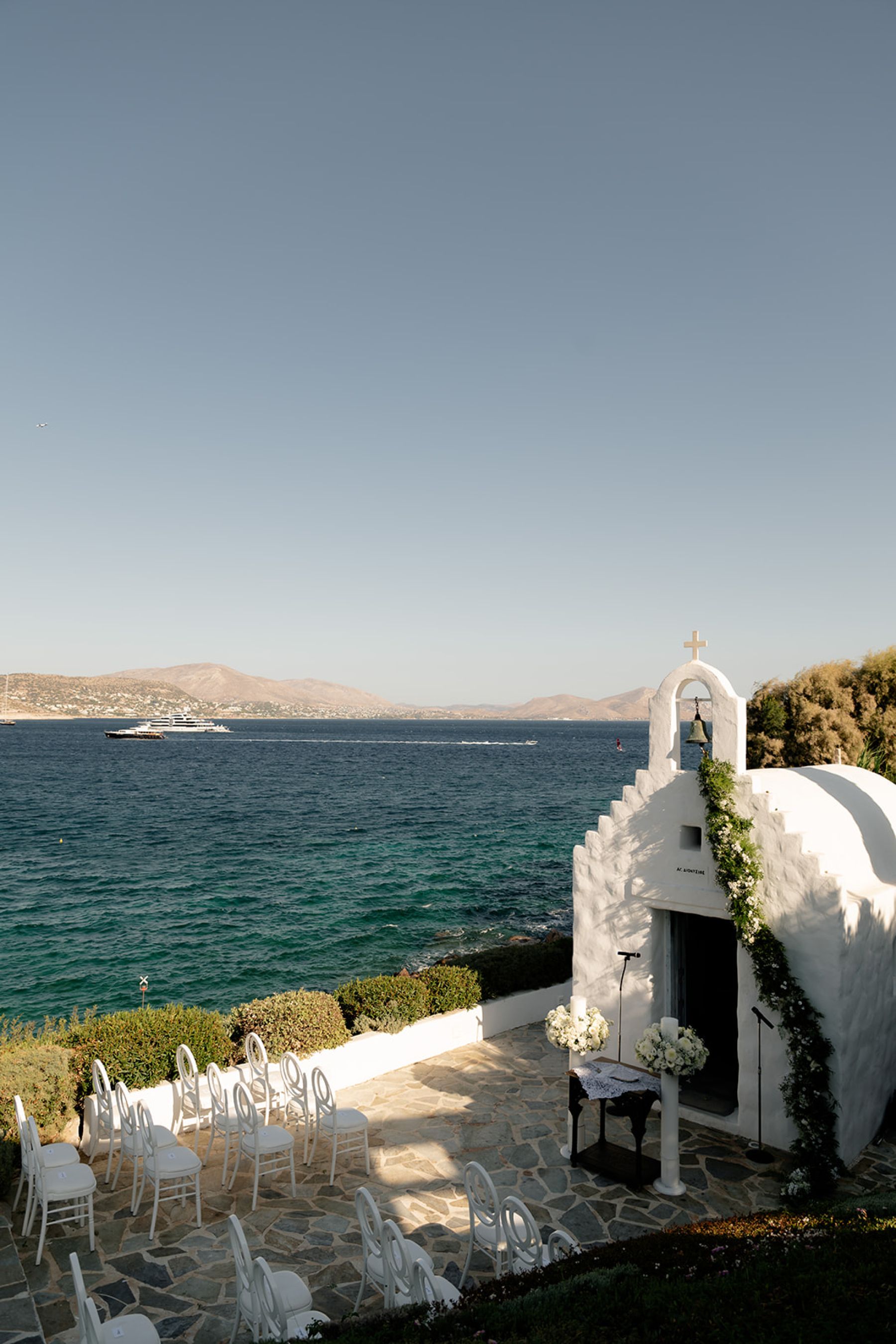 Alexis &amp; Matthew's Dream Wedding at Island Resort Athens Riviera: Romance, Tarot, and The City of the Gods photo