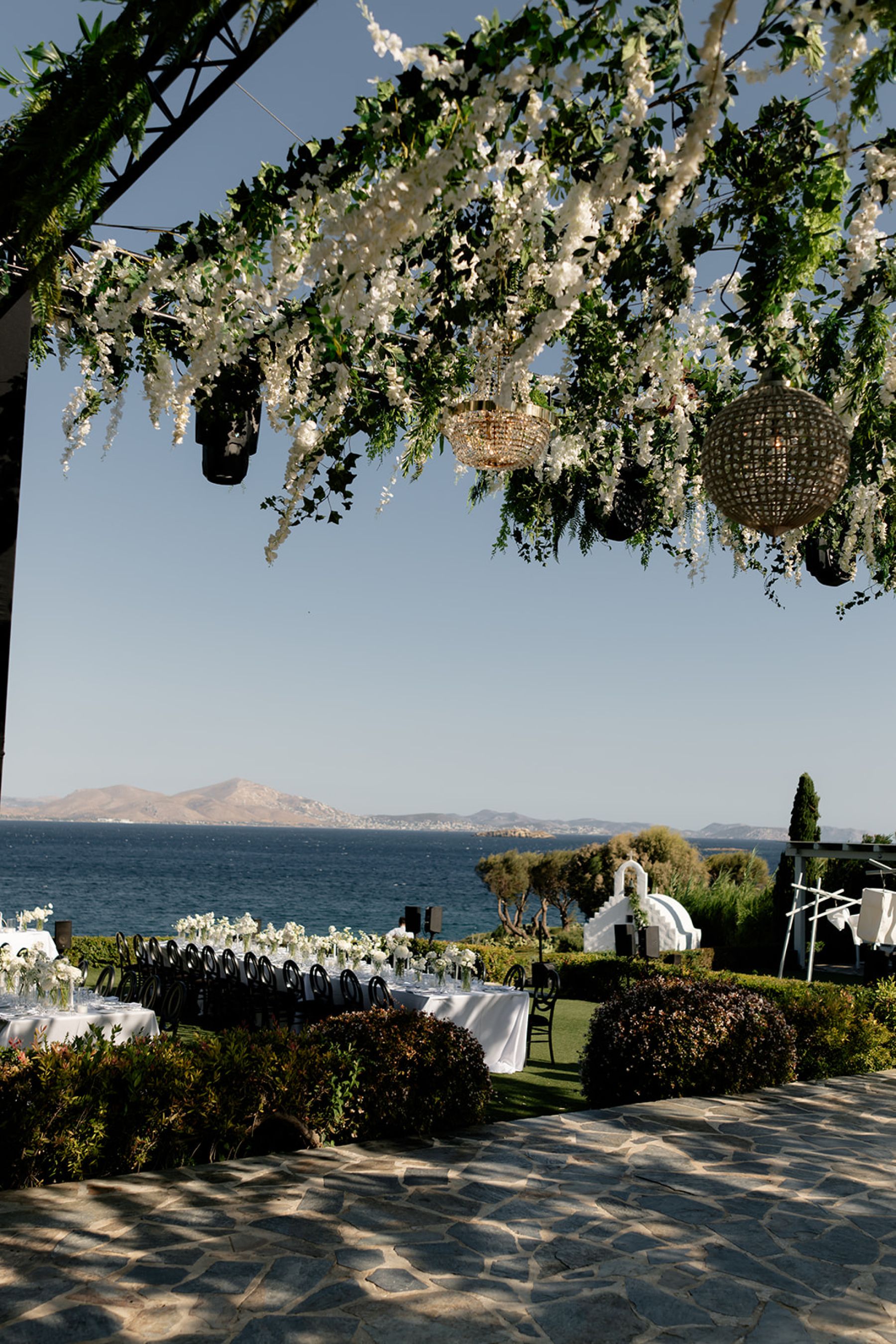 Alexis &amp; Matthew's Dream Wedding at Island Resort Athens Riviera: Romance, Tarot, and The City of the Gods photo