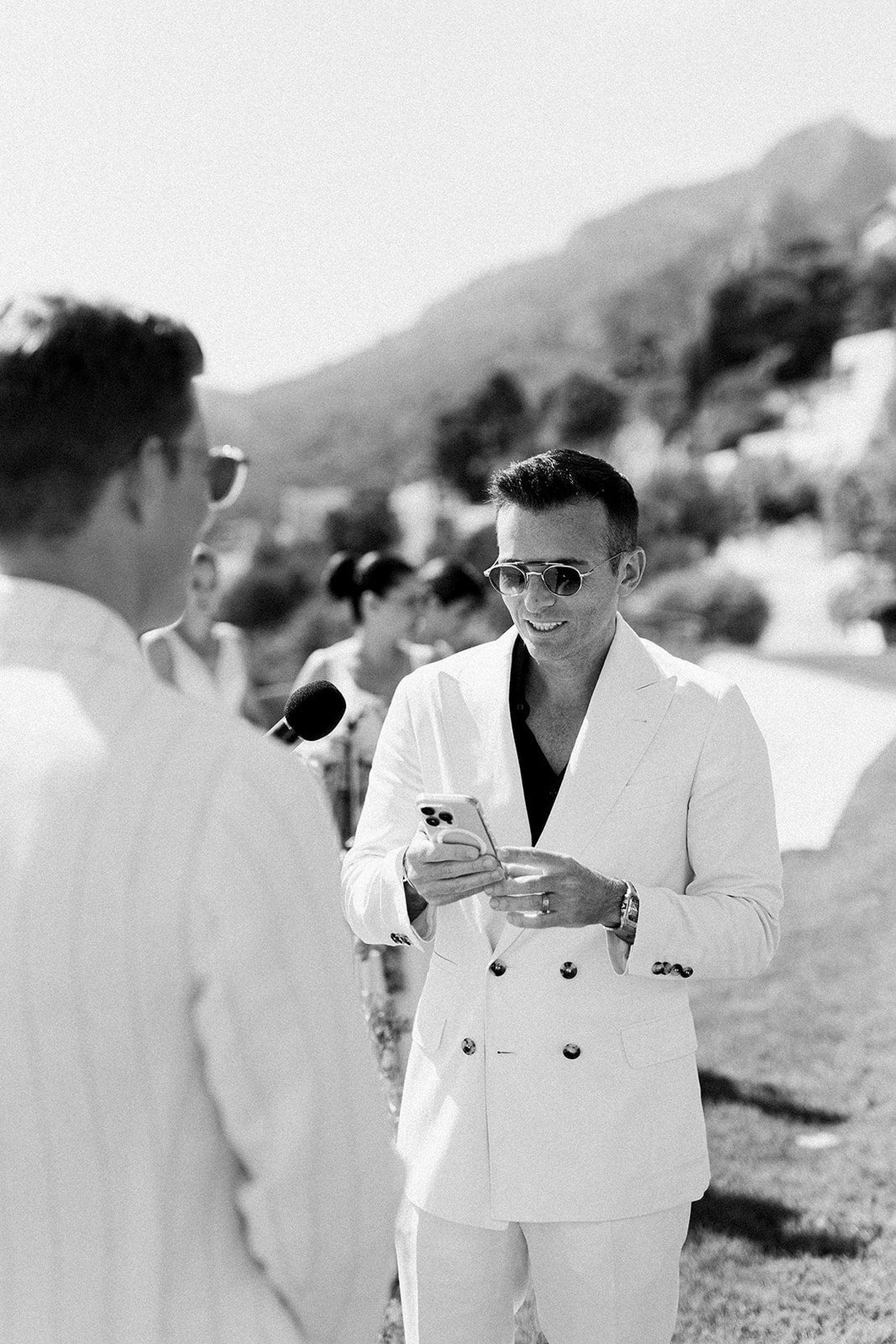 Same City, Seventeen Years Later: Weston &amp; Daniel's Wedding at Maybourne Riviera photo