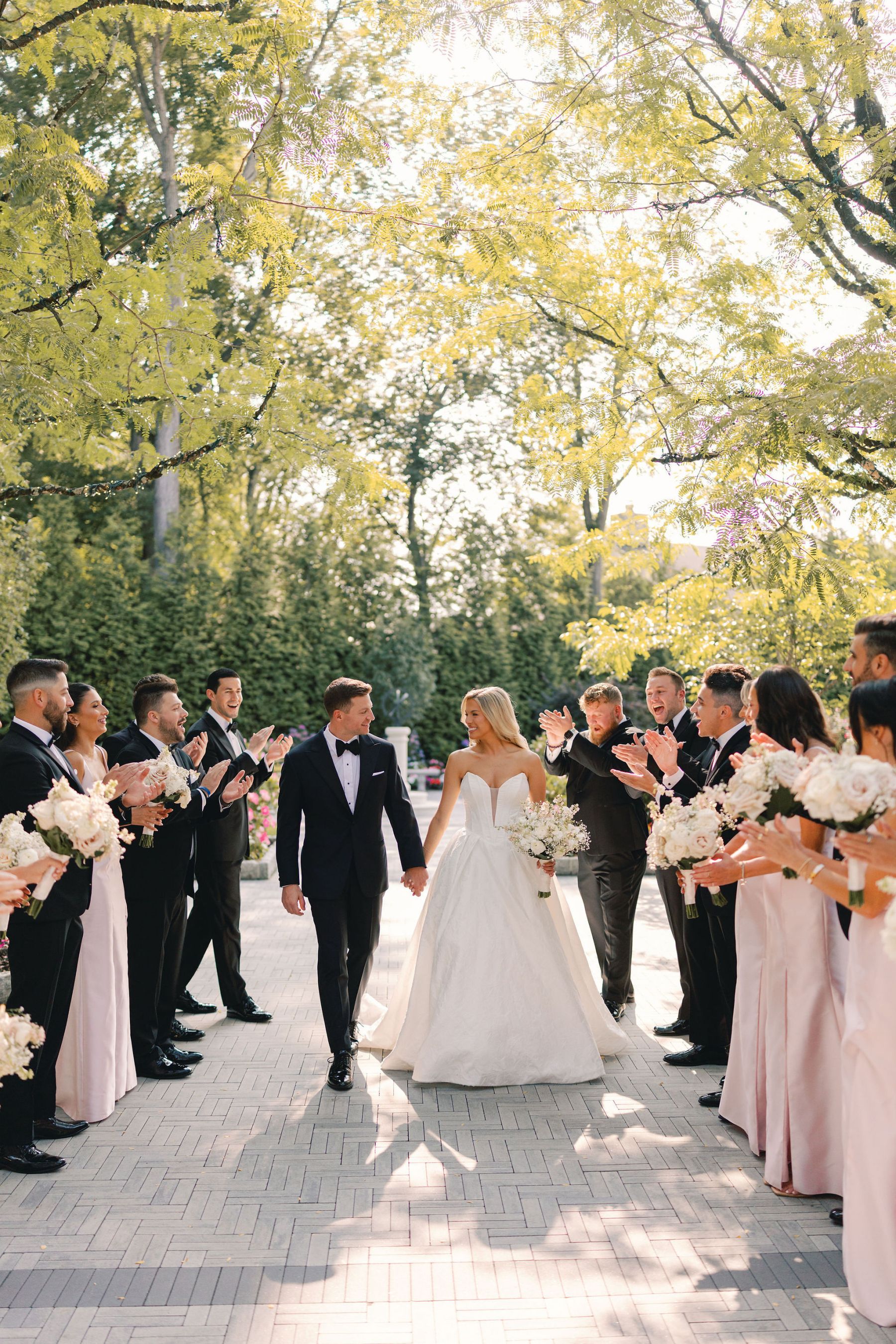 Bridgerton Dreams and a Pasta Surprise: Casey &amp; Andrew's Wedding at The Estate at Florentine Gardens photo