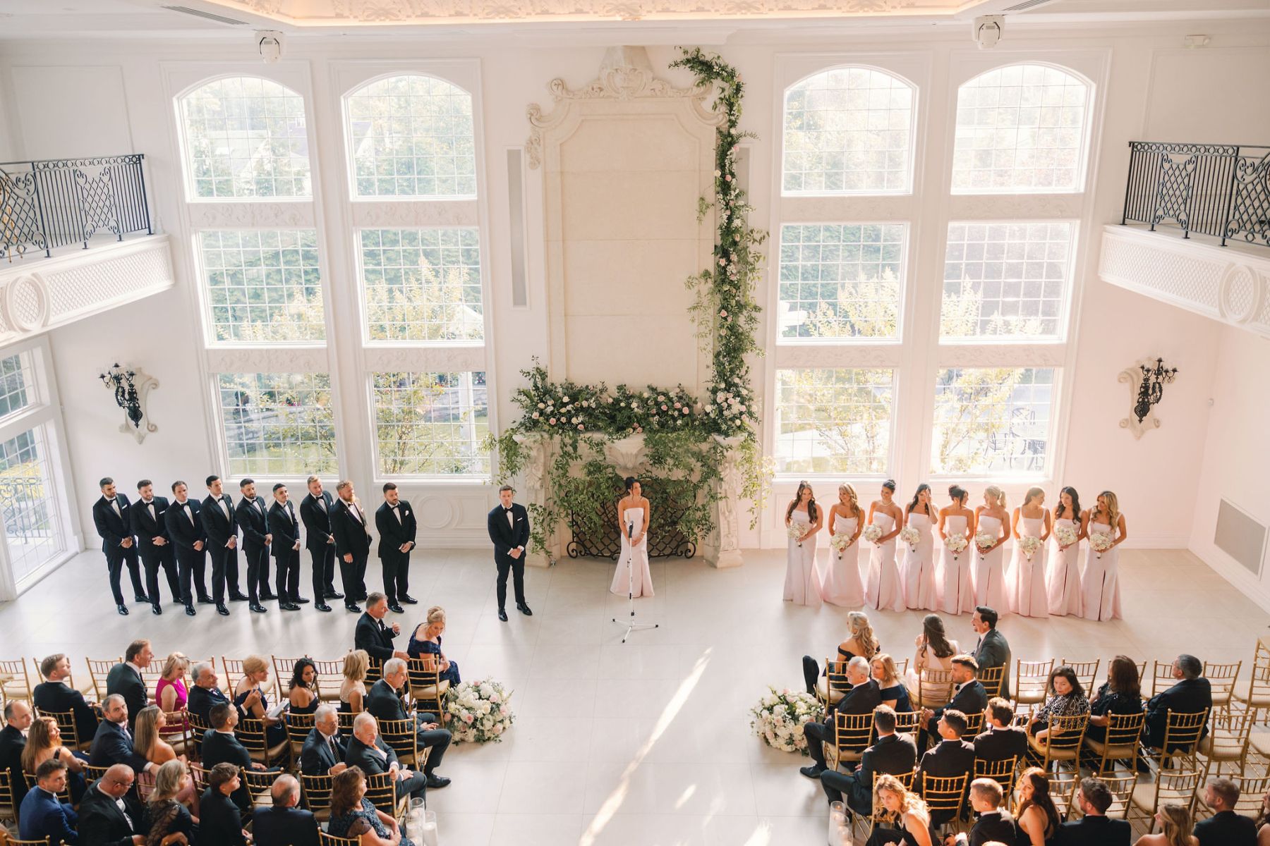 Bridgerton Dreams and a Pasta Surprise: Casey &amp; Andrew's Wedding at The Estate at Florentine Gardens photo