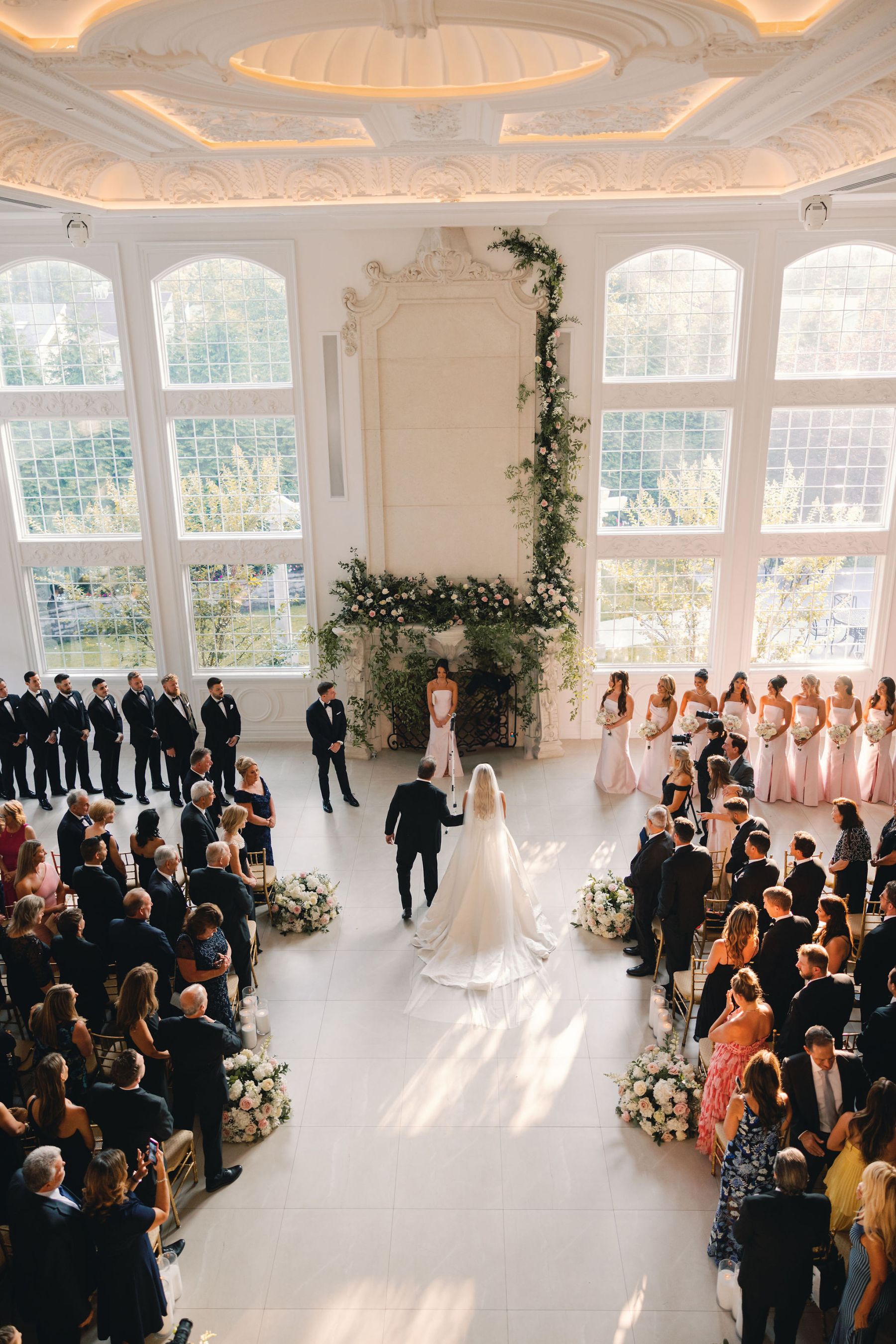 Bridgerton Dreams and a Pasta Surprise: Casey &amp; Andrew's Wedding at The Estate at Florentine Gardens photo