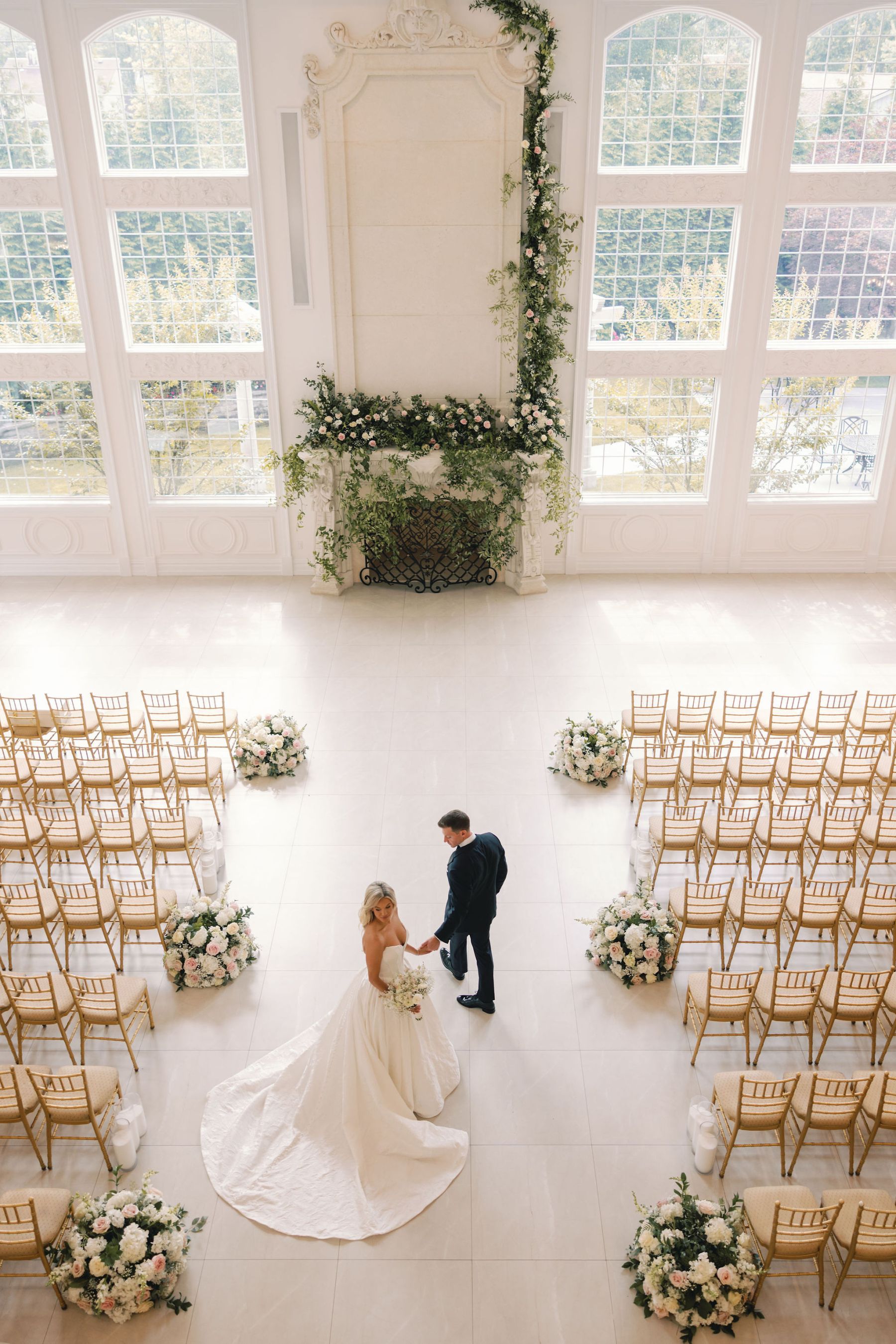 Bridgerton Dreams and a Pasta Surprise: Casey &amp; Andrew's Wedding at The Estate at Florentine Gardens photo