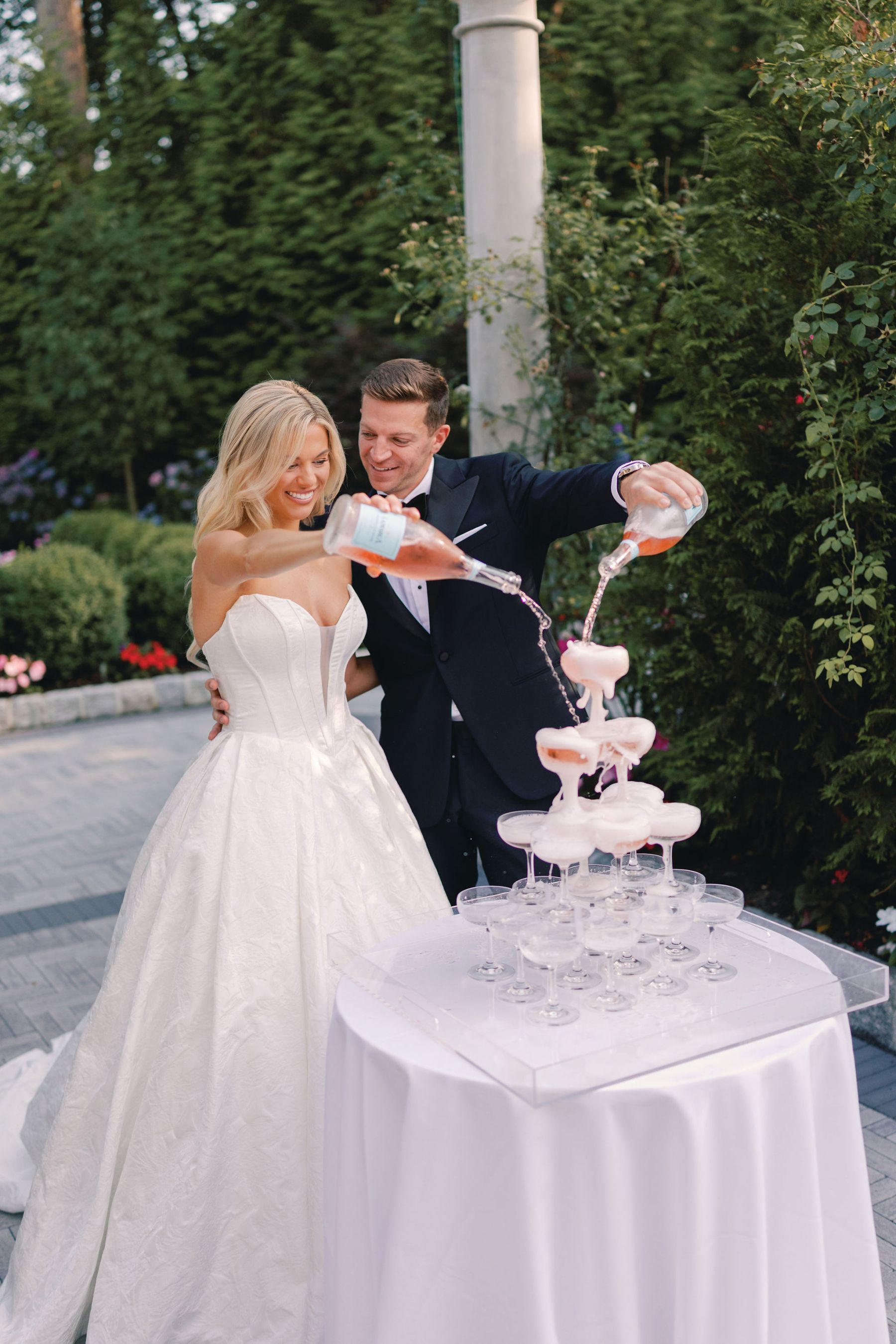 Bridgerton Dreams and a Pasta Surprise: Casey &amp; Andrew's Wedding at The Estate at Florentine Gardens photo