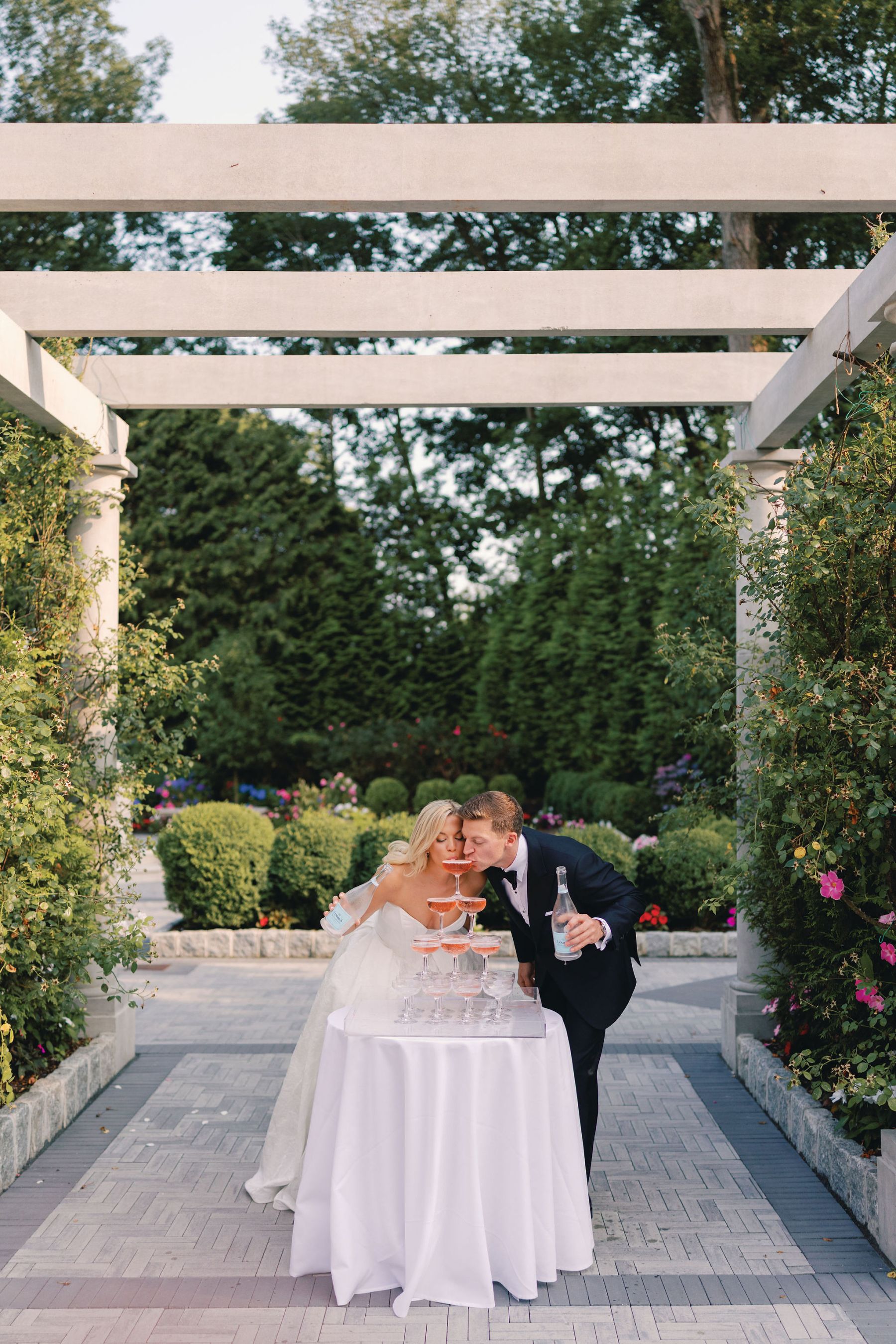 Bridgerton Dreams and a Pasta Surprise: Casey &amp; Andrew's Wedding at The Estate at Florentine Gardens photo
