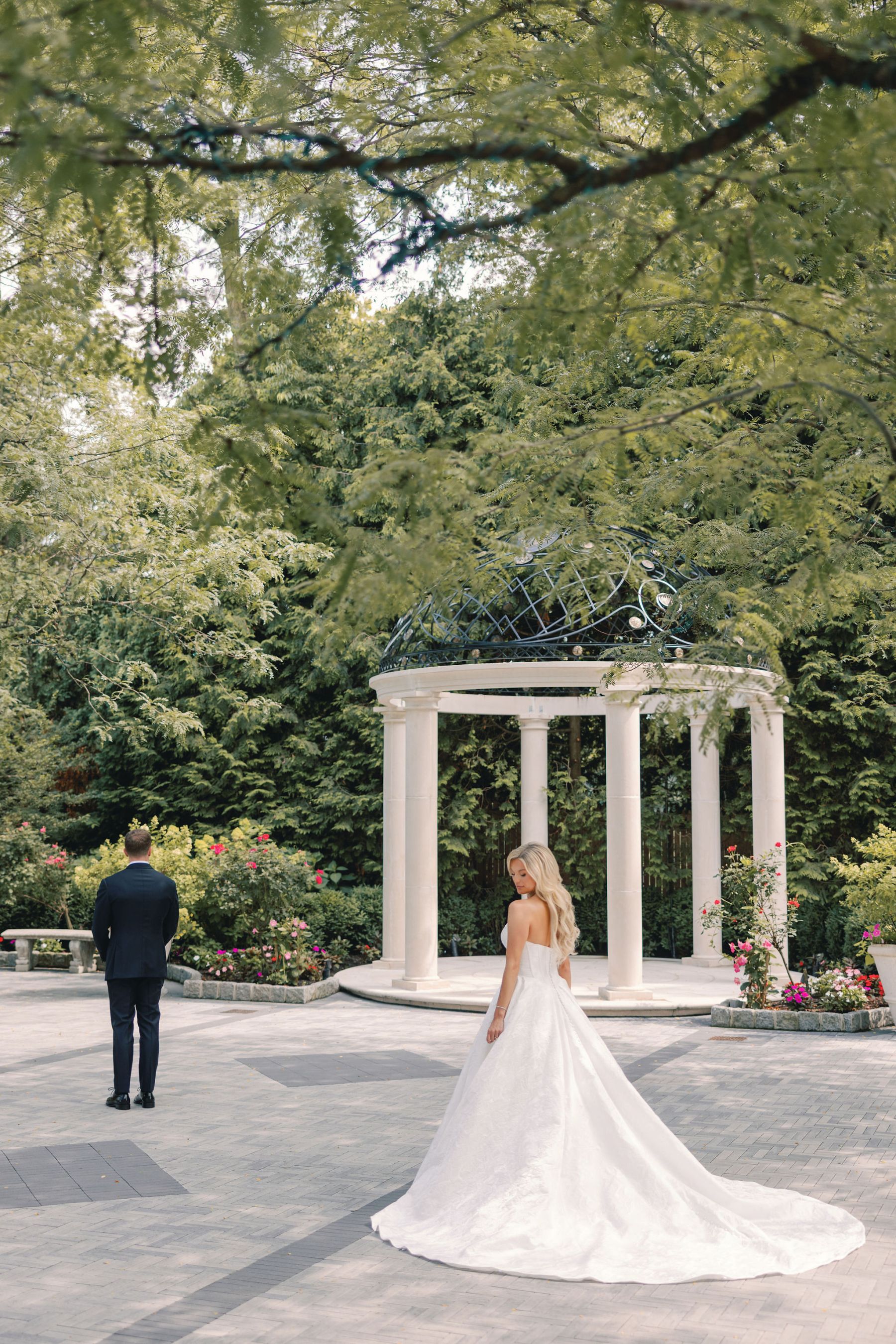 Bridgerton Dreams and a Pasta Surprise: Casey &amp; Andrew's Wedding at The Estate at Florentine Gardens photo