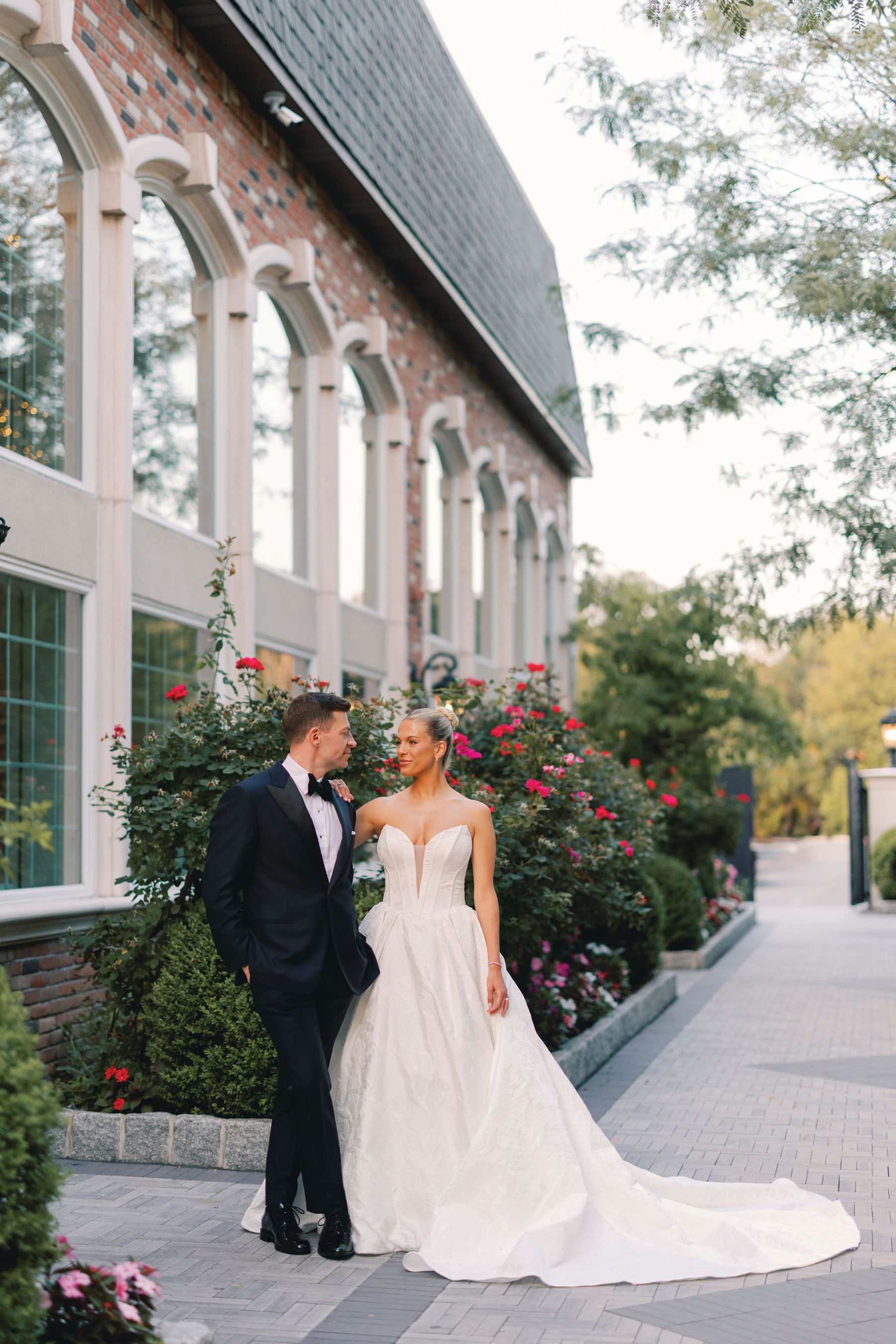 Bridgerton Dreams and a Pasta Surprise: Casey &amp; Andrew's Wedding at The Estate at Florentine Gardens photo