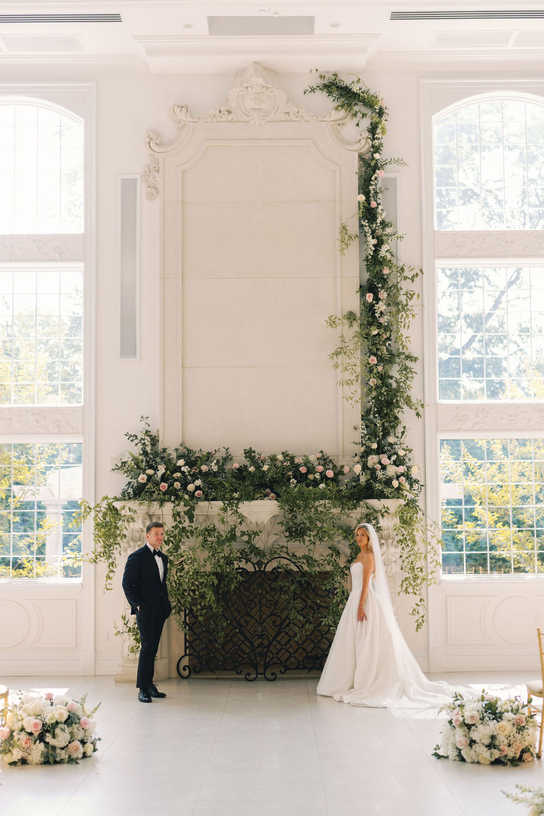 Bridgerton Dreams and a Pasta Surprise: Casey &amp; Andrew's Wedding at The Estate at Florentine Gardens photo
