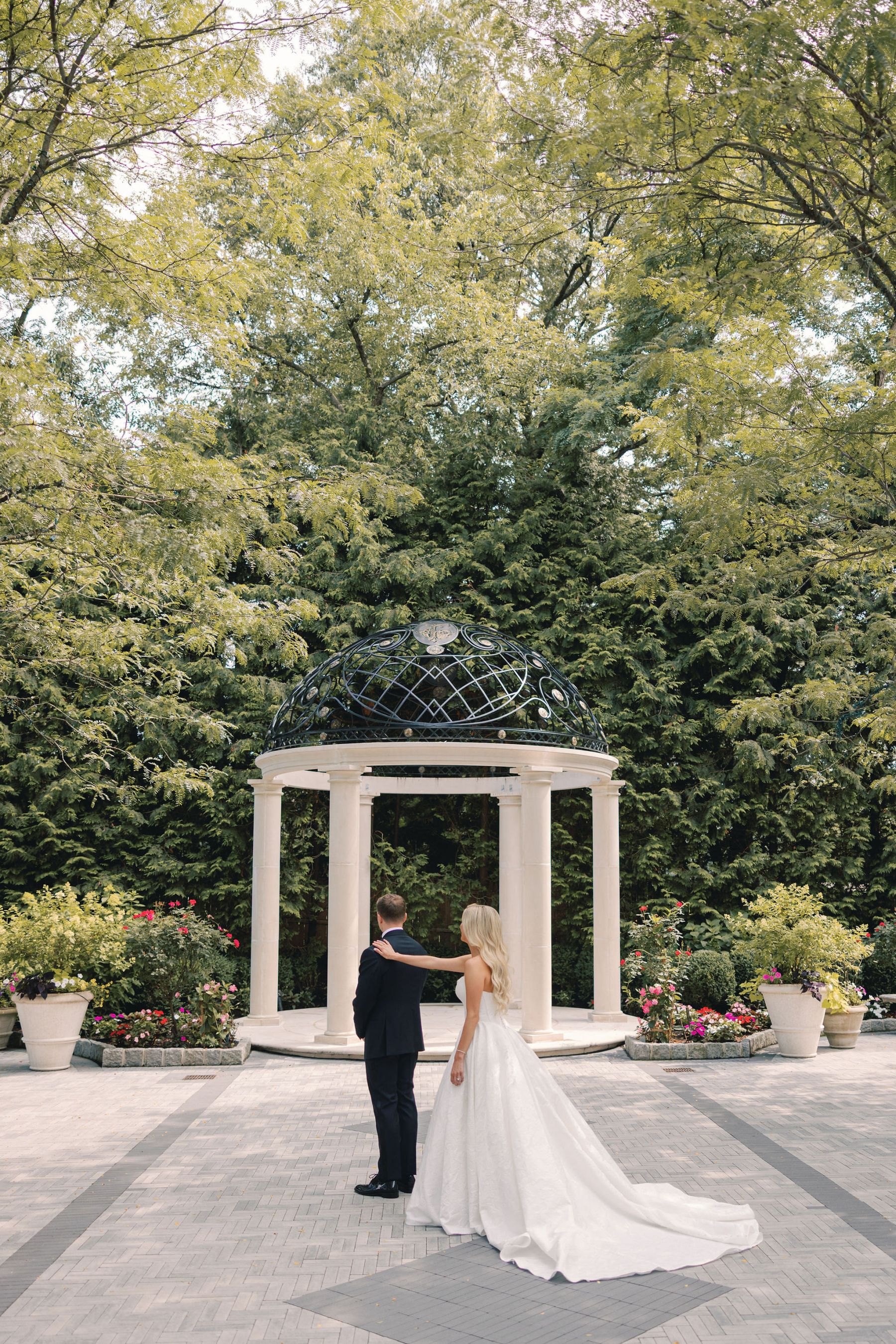 Bridgerton Dreams and a Pasta Surprise: Casey &amp; Andrew's Wedding at The Estate at Florentine Gardens photo