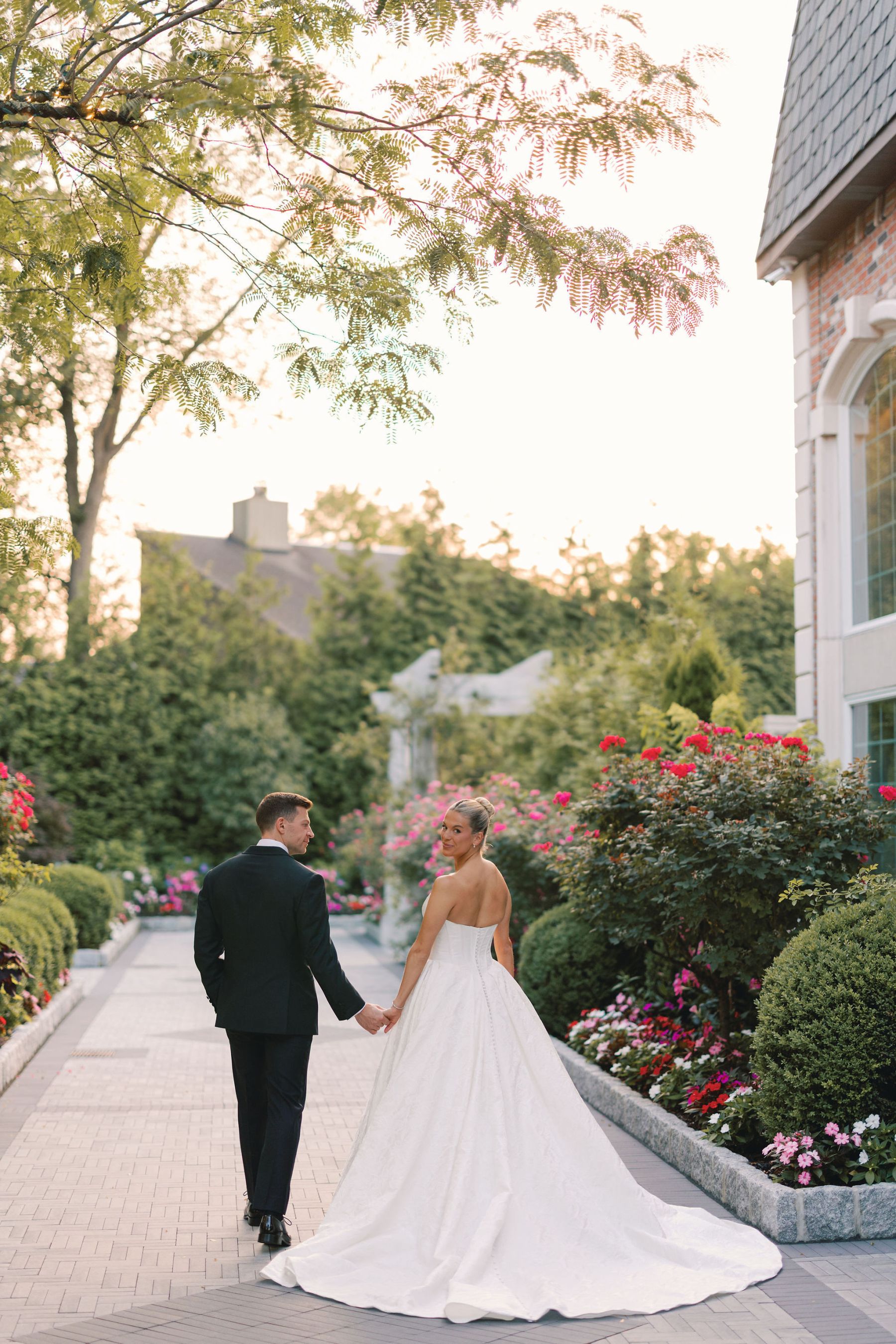 Bridgerton Dreams and a Pasta Surprise: Casey &amp; Andrew's Wedding at The Estate at Florentine Gardens photo