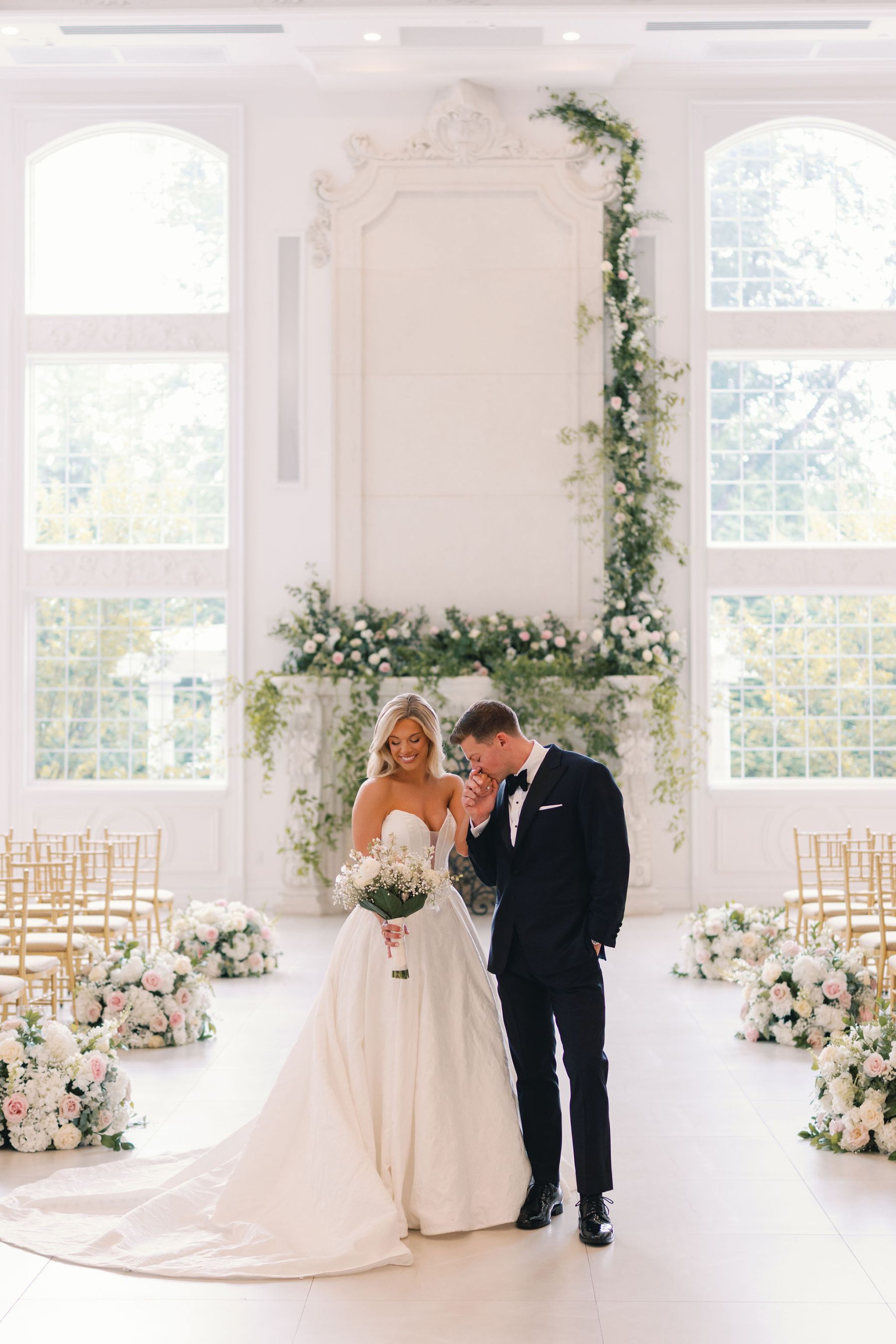 Bridgerton Dreams and a Pasta Surprise: Casey &amp; Andrew's Wedding at The Estate at Florentine Gardens photo
