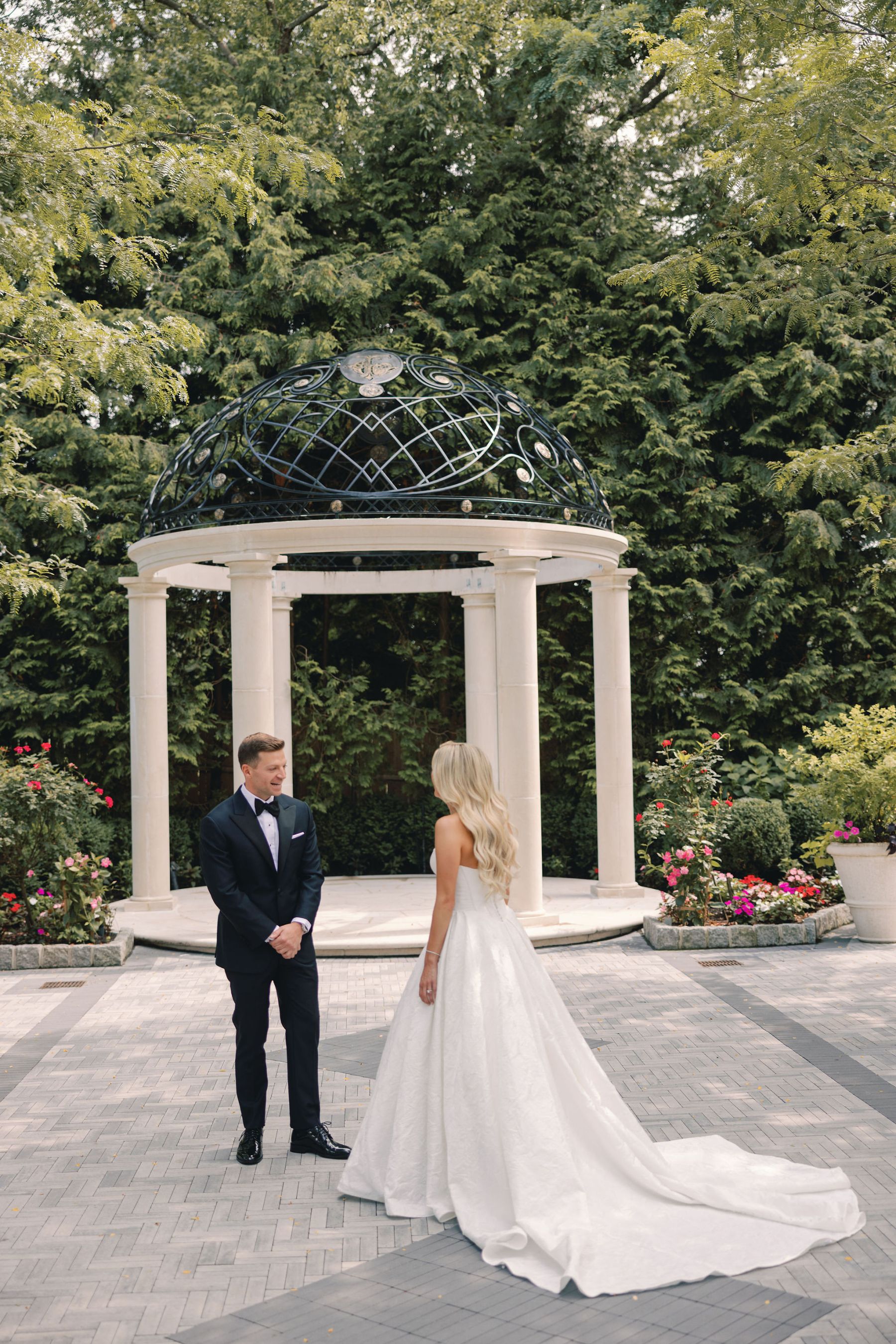 Bridgerton Dreams and a Pasta Surprise: Casey &amp; Andrew's Wedding at The Estate at Florentine Gardens photo