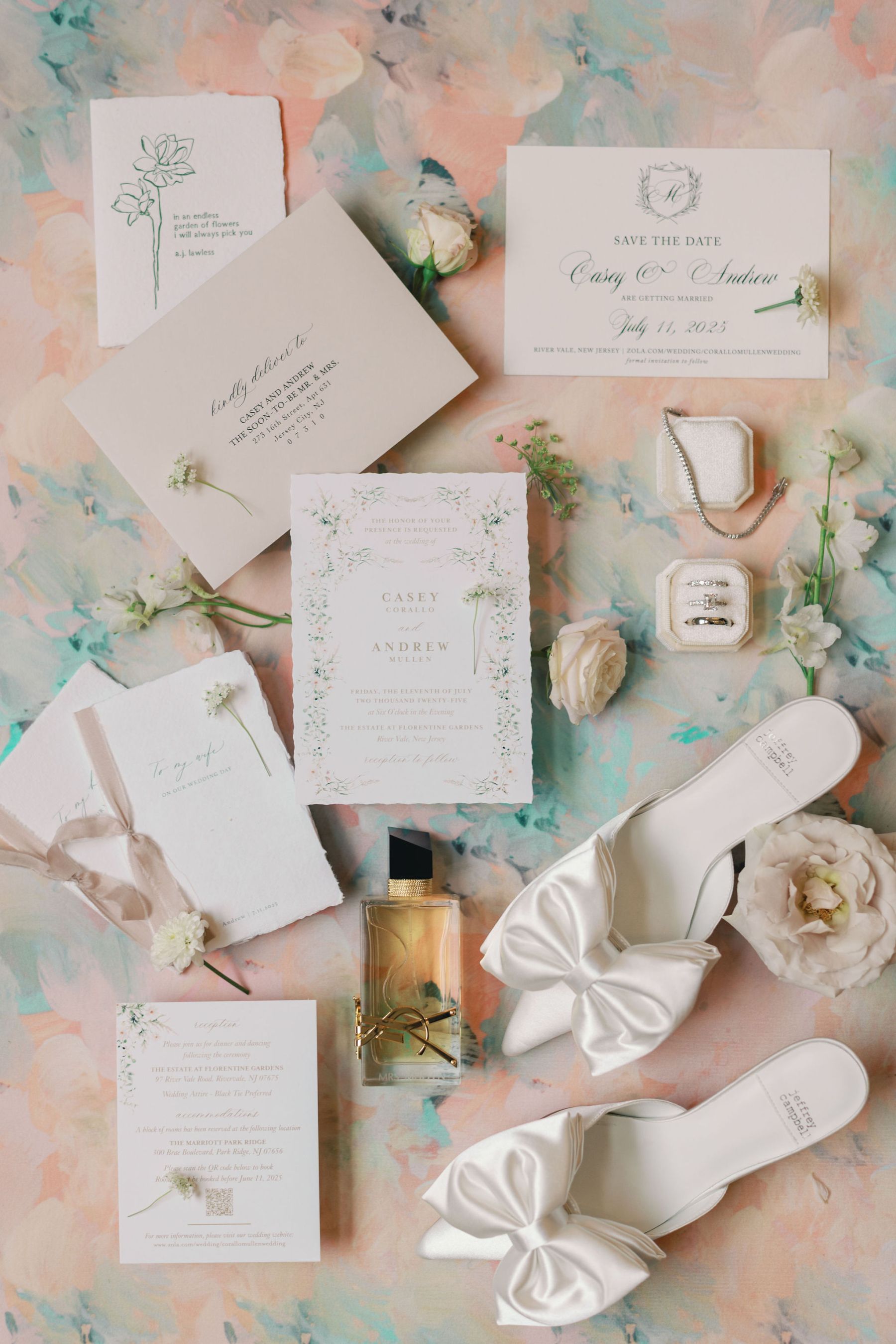 Bridgerton Dreams and a Pasta Surprise: Casey &amp; Andrew's Wedding at The Estate at Florentine Gardens photo