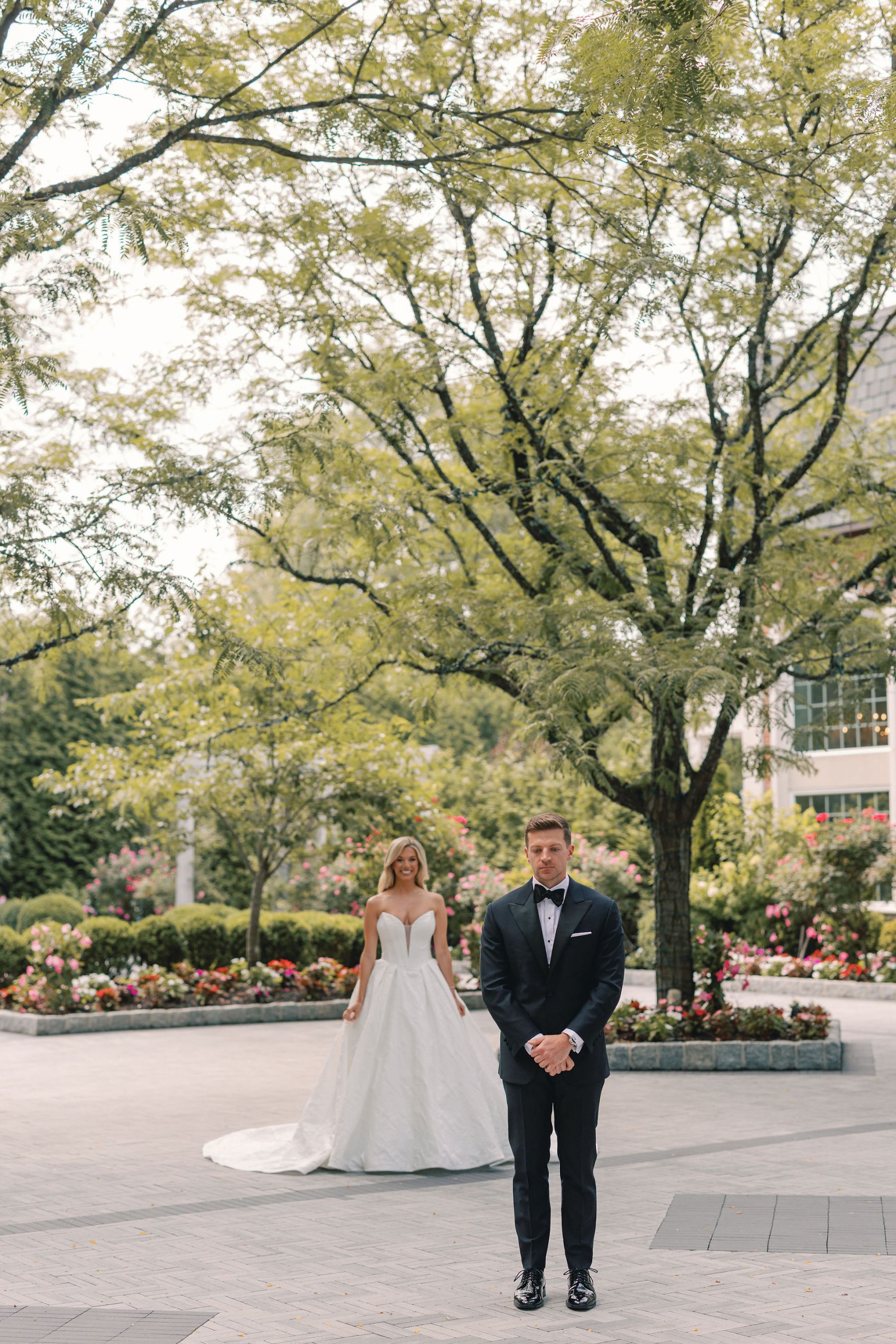 Bridgerton Dreams and a Pasta Surprise: Casey &amp; Andrew's Wedding at The Estate at Florentine Gardens photo