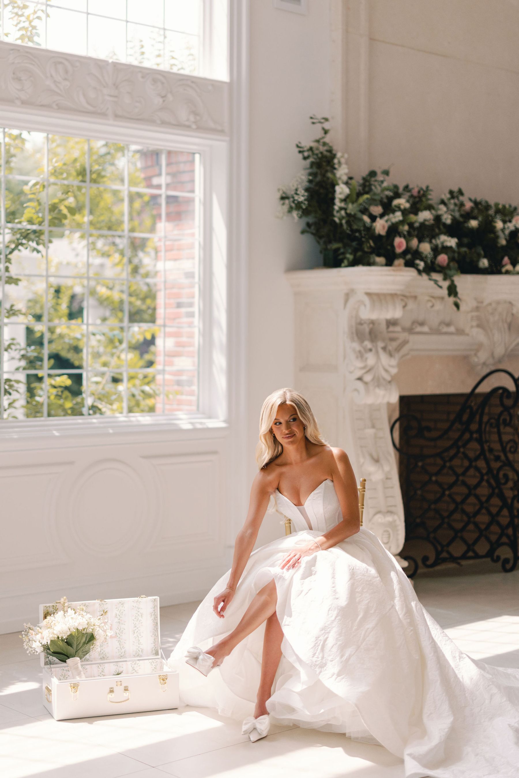 Bridgerton Dreams and a Pasta Surprise: Casey &amp; Andrew's Wedding at The Estate at Florentine Gardens photo