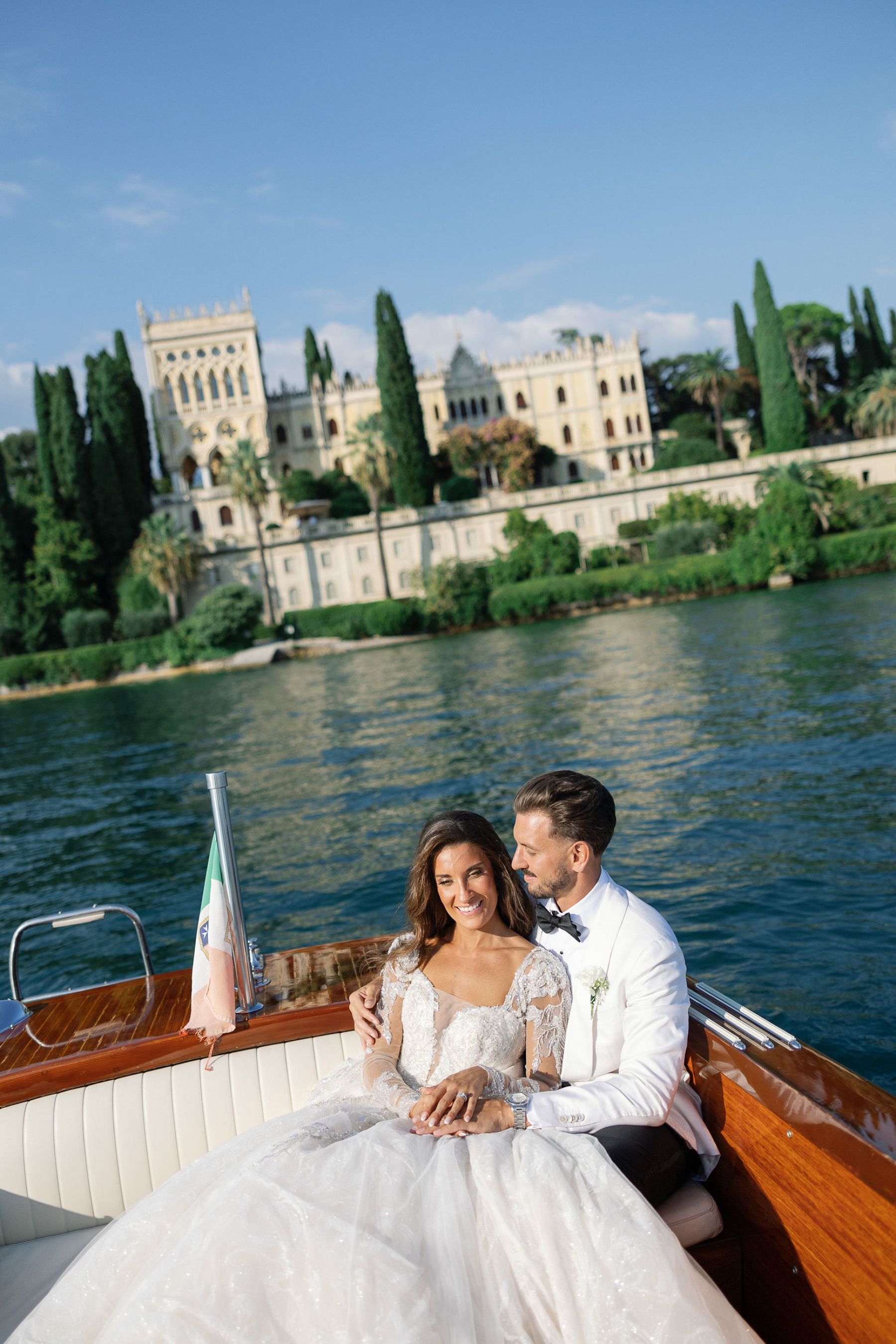 A Fairytale on the Water: Cristiana &amp; Gaetano’s Wedding at Isola del Garda photo