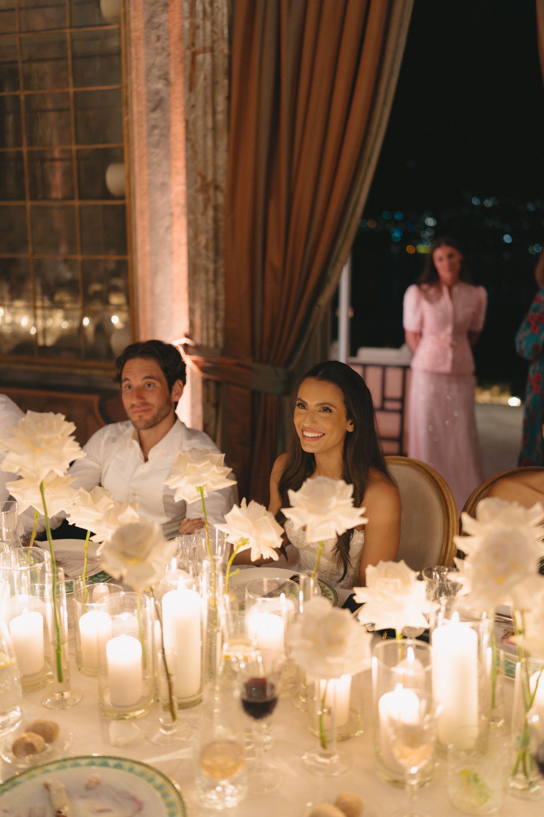 From a Paris Birthday Party to a Huppah on Lake Como: Carina &amp; Elie’s Wedding at The Villa Erba photo