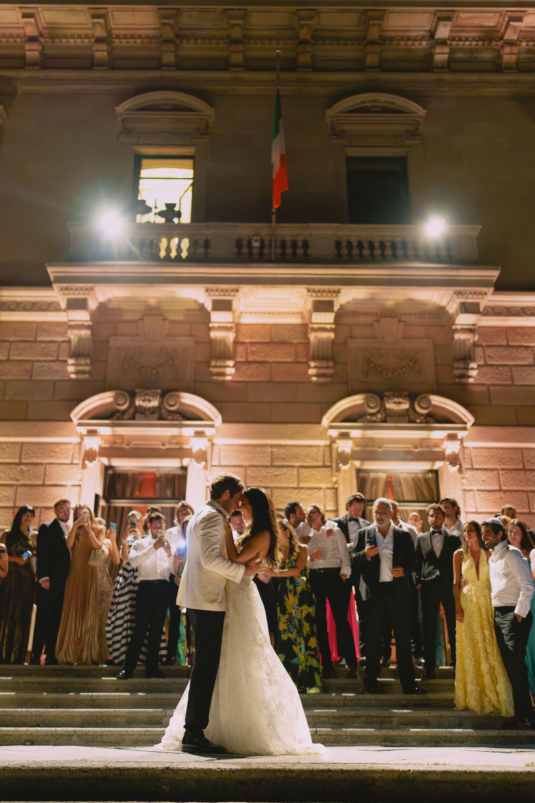 From a Paris Birthday Party to a Huppah on Lake Como: Carina &amp; Elie’s Wedding at The Villa Erba photo