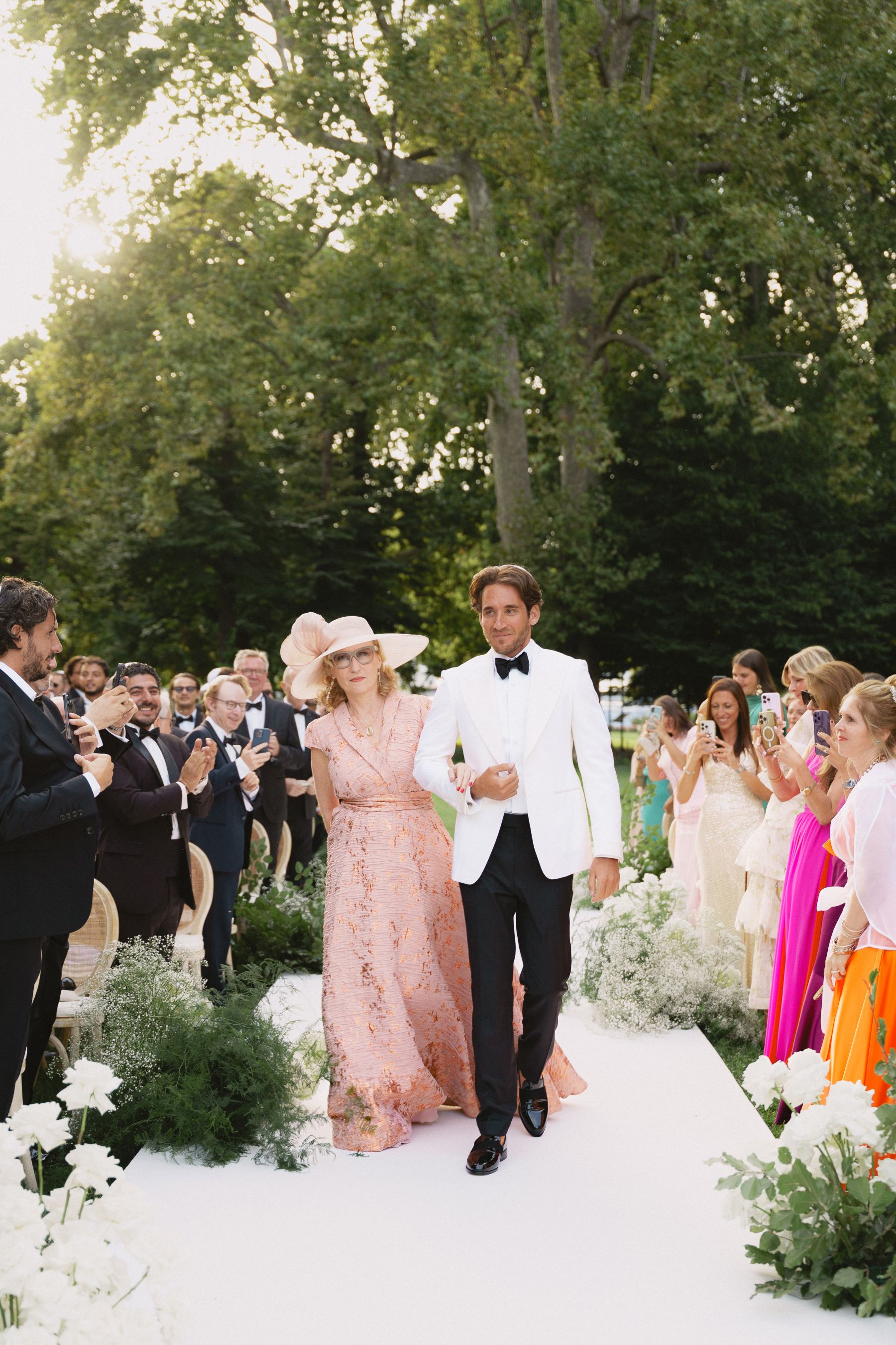 From a Paris Birthday Party to a Huppah on Lake Como: Carina &amp; Elie’s Wedding at The Villa Erba photo