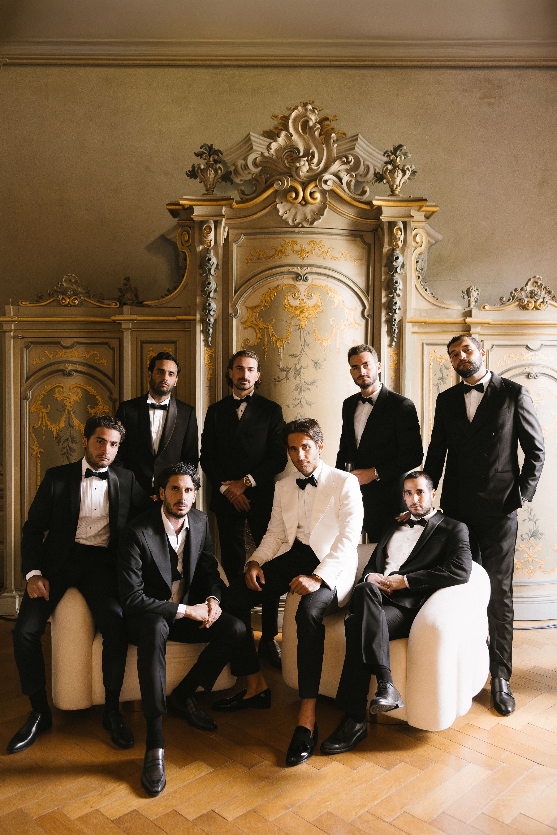 From a Paris Birthday Party to a Huppah on Lake Como: Carina &amp; Elie’s Wedding at The Villa Erba photo