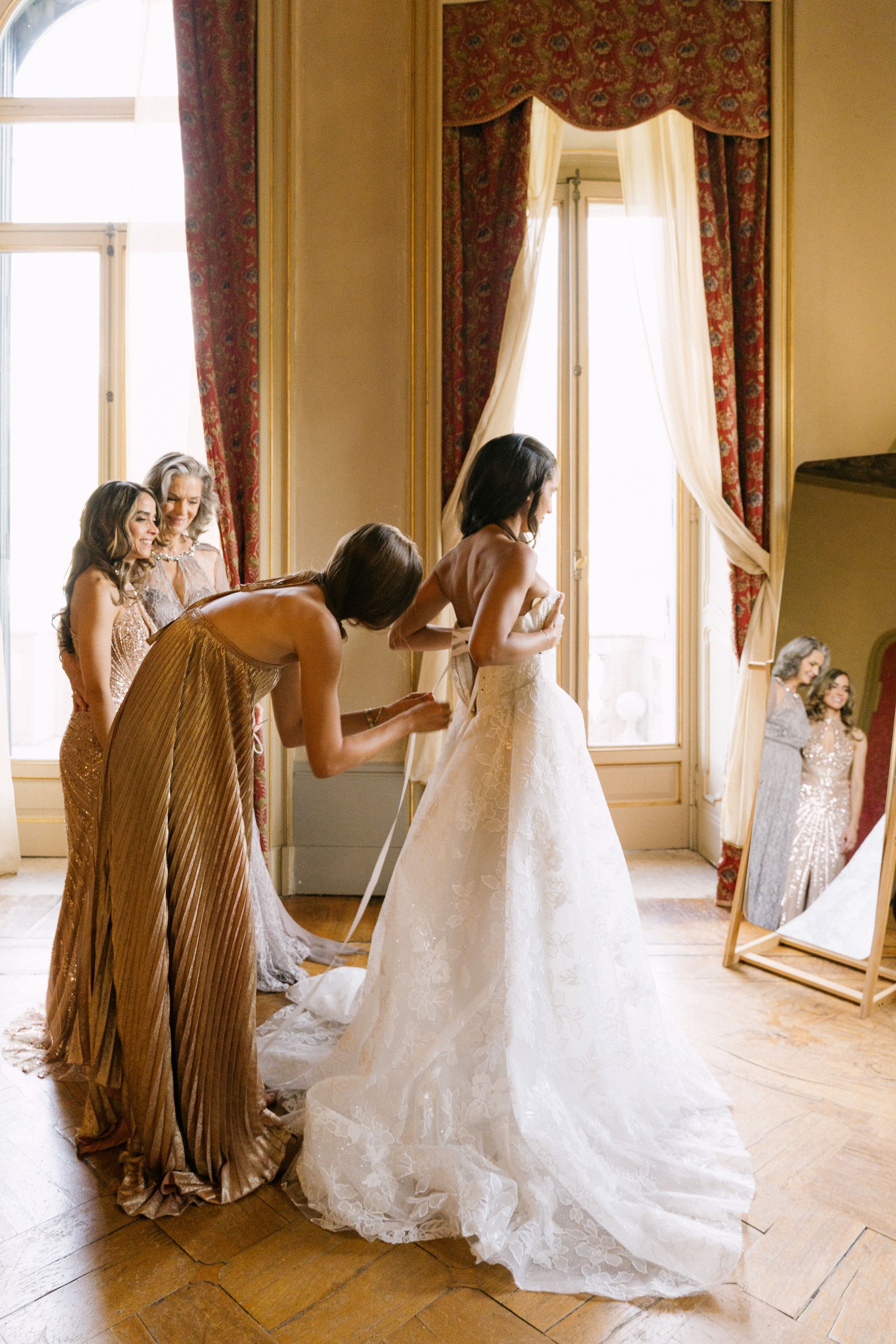 From a Paris Birthday Party to a Huppah on Lake Como: Carina &amp; Elie’s Wedding at The Villa Erba photo