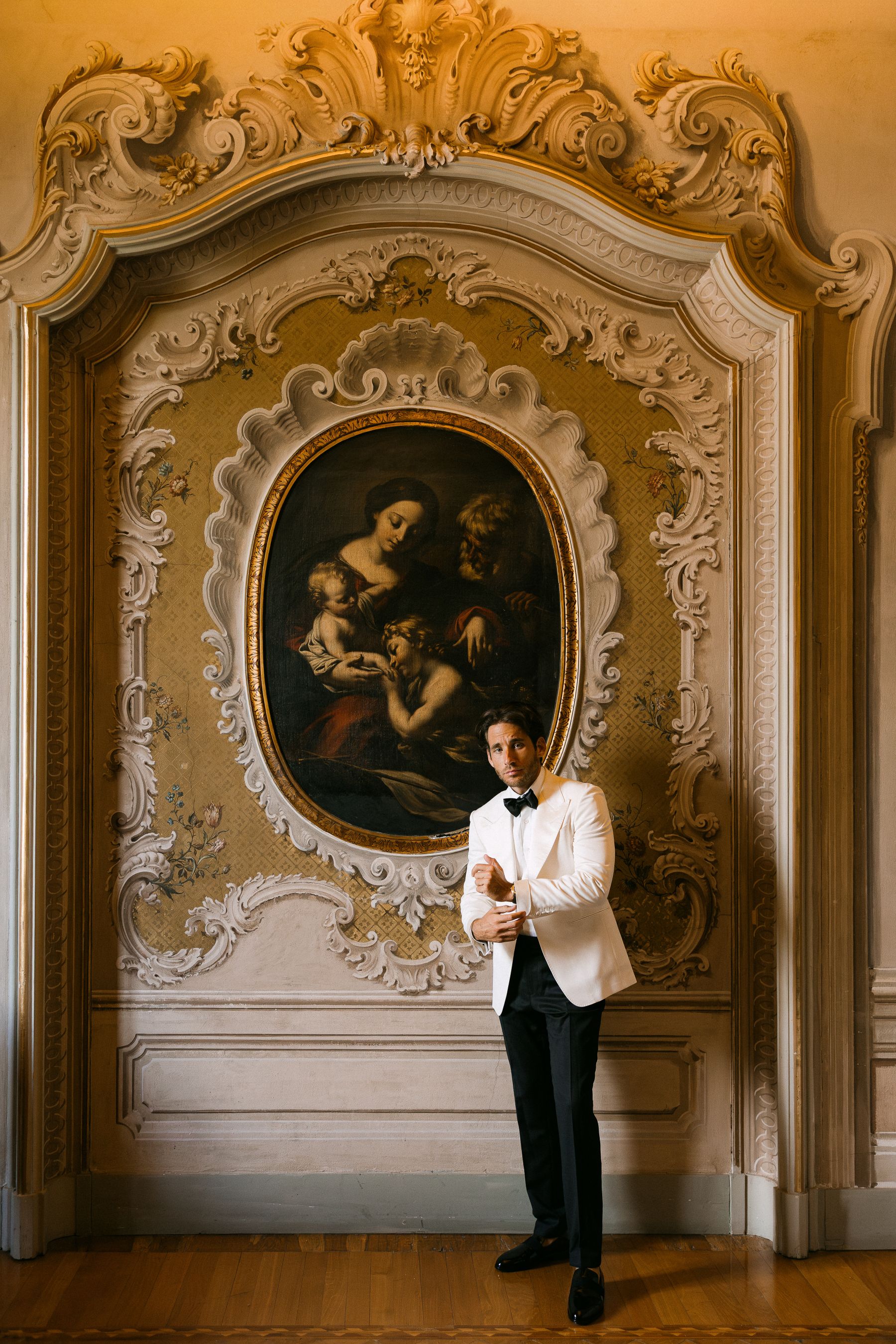 From a Paris Birthday Party to a Huppah on Lake Como: Carina &amp; Elie’s Wedding at The Villa Erba photo