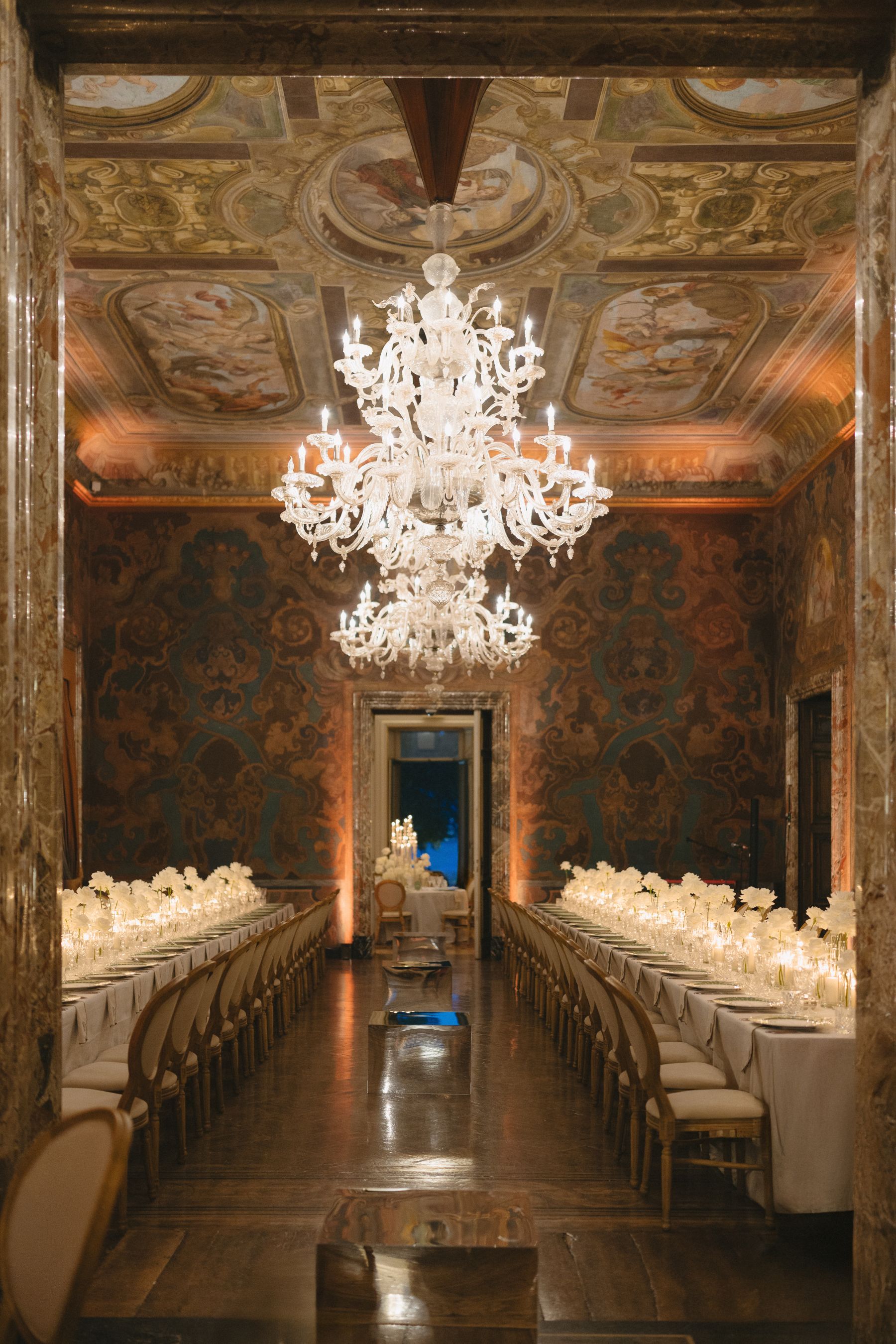 From a Paris Birthday Party to a Huppah on Lake Como: Carina &amp; Elie’s Wedding at The Villa Erba photo