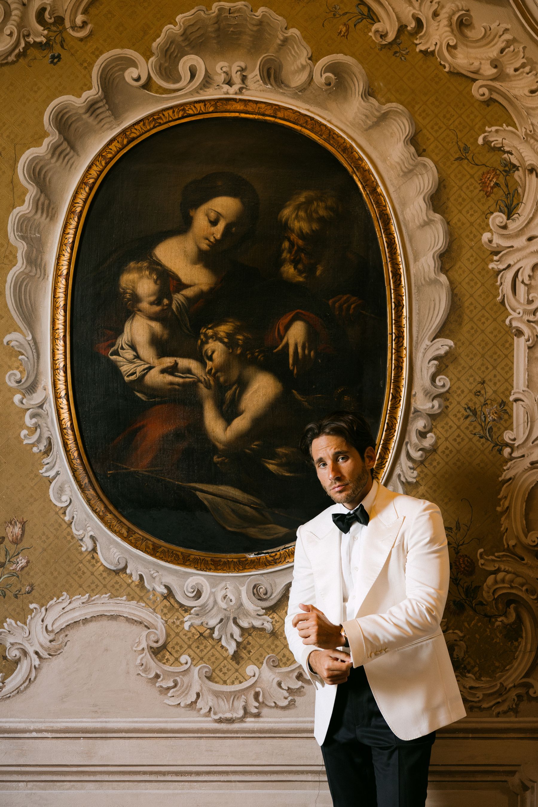 From a Paris Birthday Party to a Huppah on Lake Como: Carina &amp; Elie’s Wedding at The Villa Erba photo